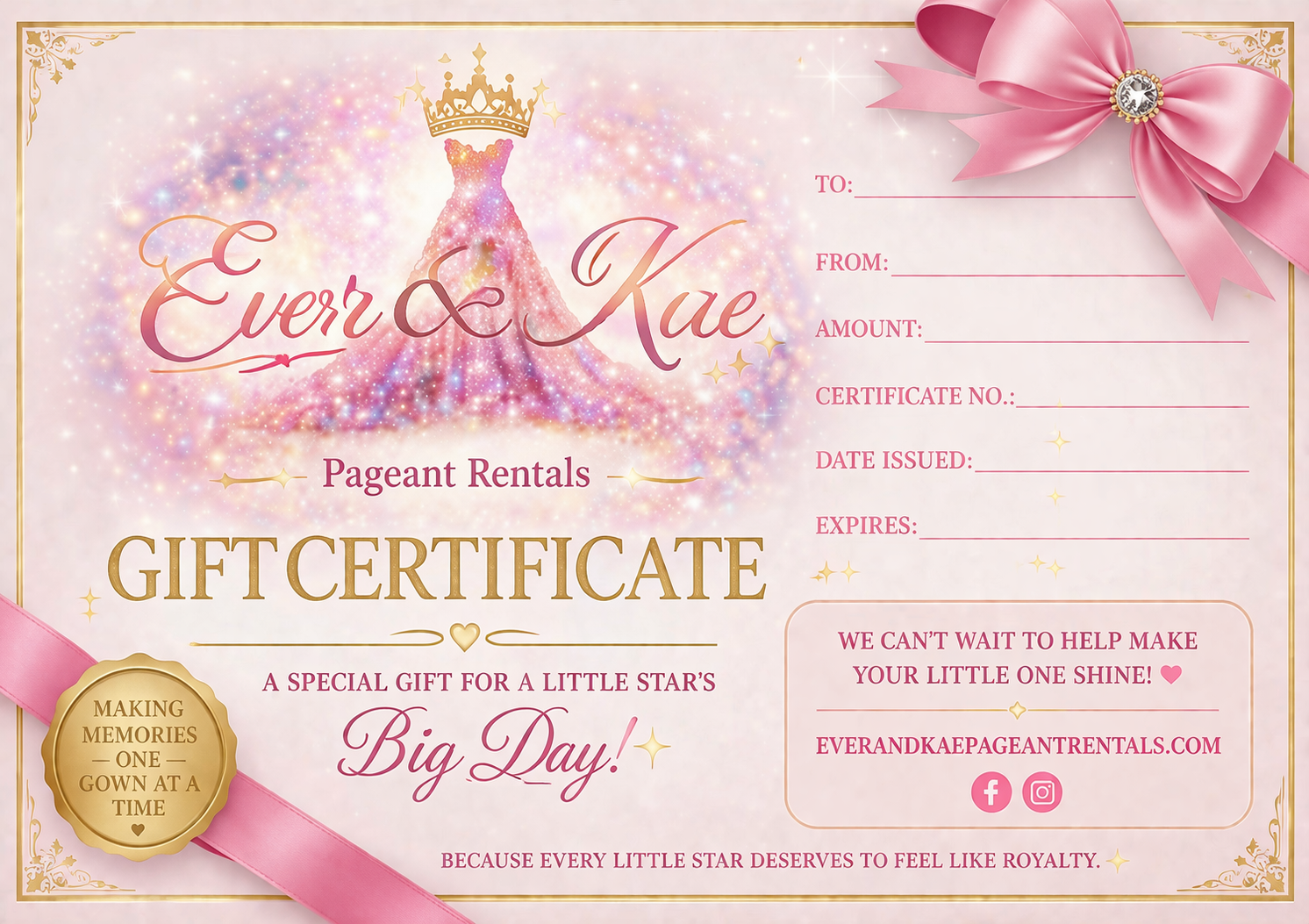 Gift Certificates