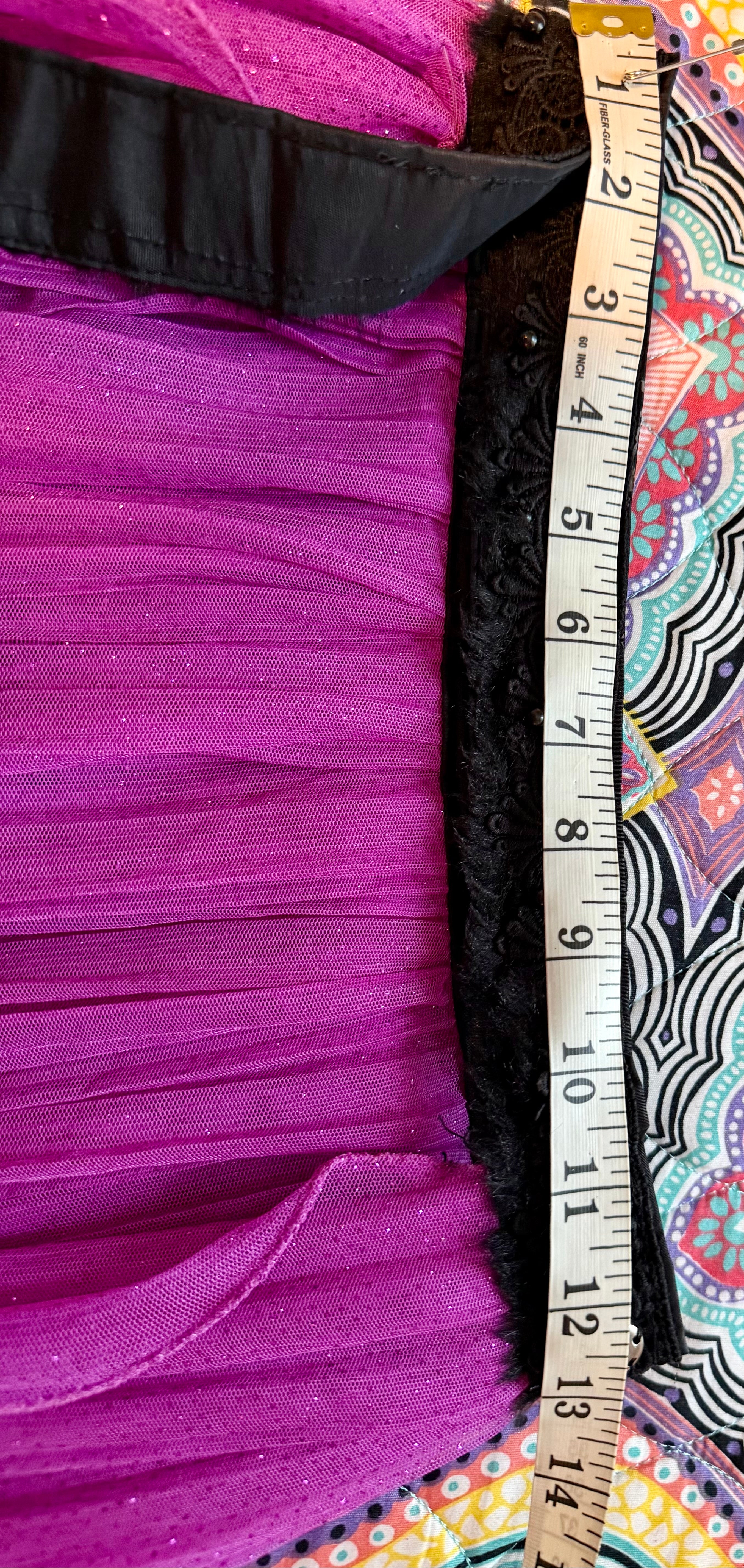 Purple Rain Fun Fashion 5/7-7/8 Corset Backed
