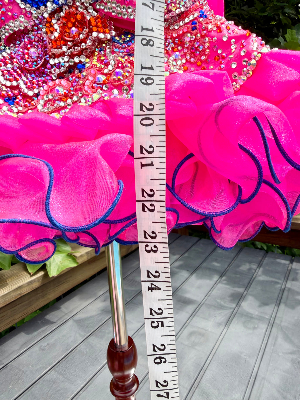 Mega Glitz National Level Platter cupcake size 18/3T, 2/4.