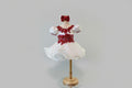 Our Littles, Red, Pink, and White Belle Custom by Kaitlyn Odell Size 6/12 months
