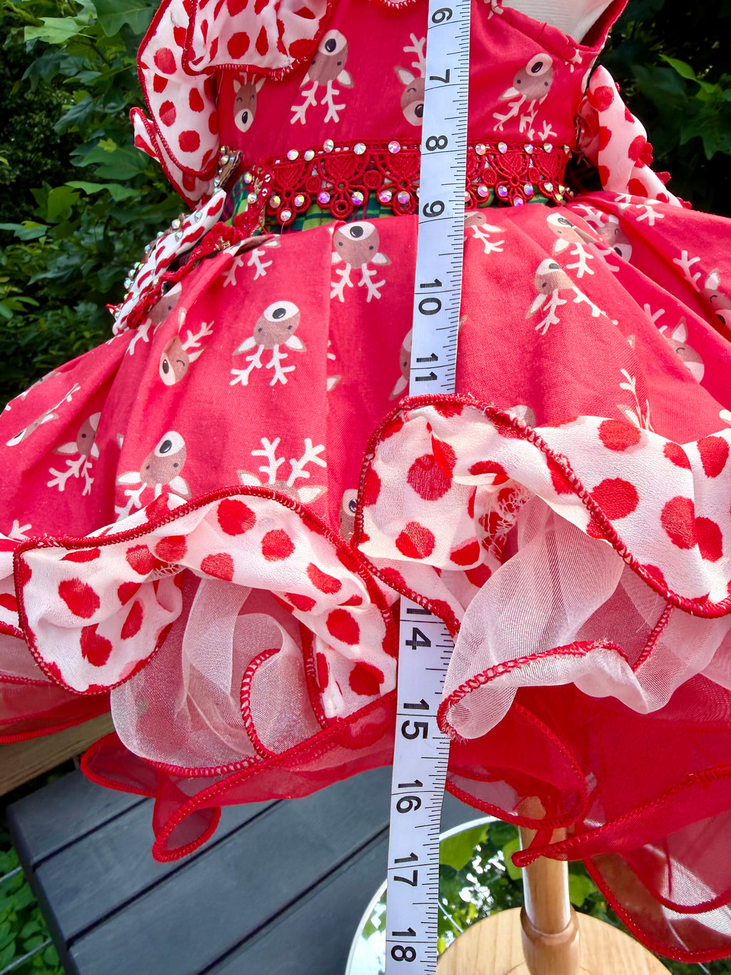 Reindeer Christmas Dress 9/18