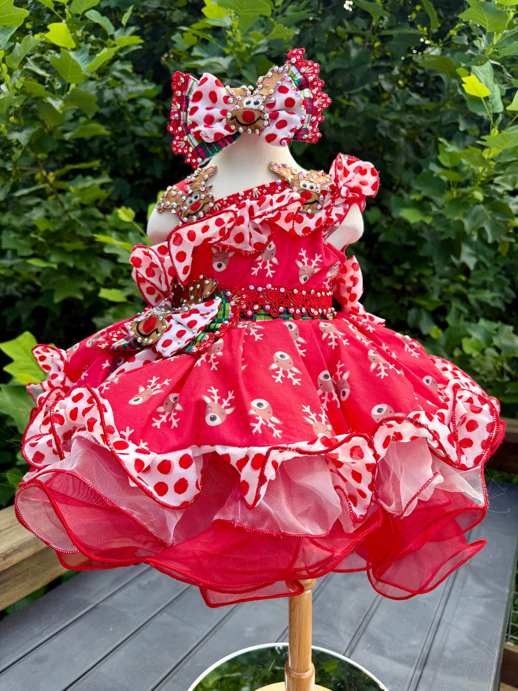 Reindeer Christmas Dress 9/18