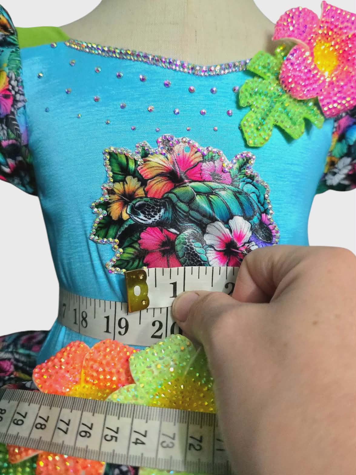 Ivy Michelle - Tropical Sea Turtle Size  12-2
