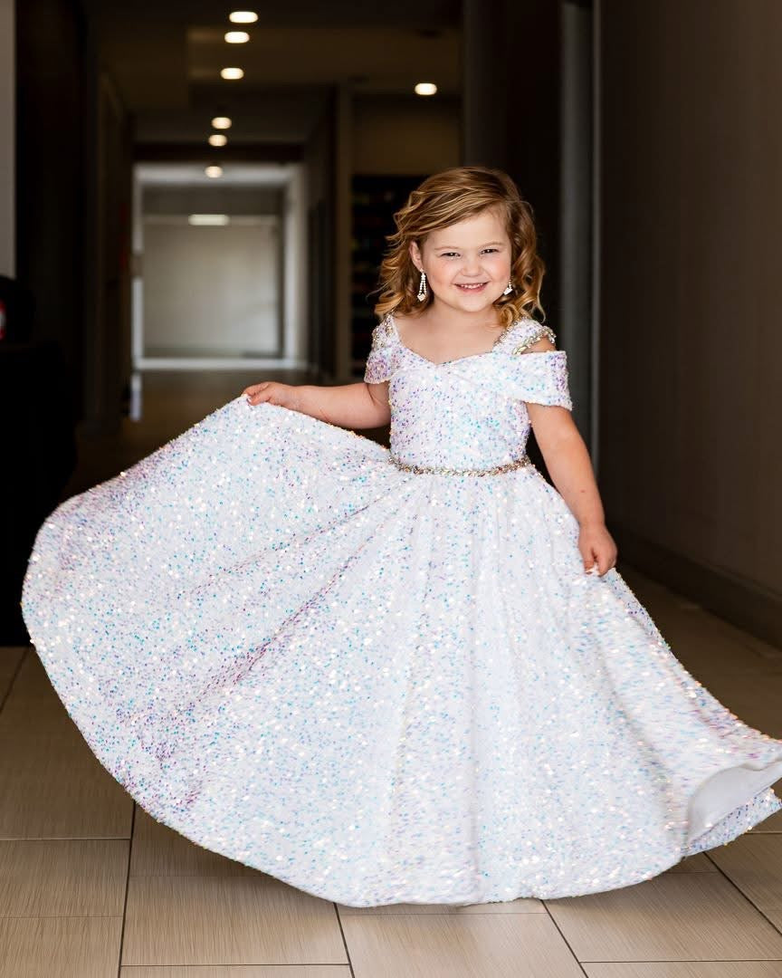 Tiffany toddler size 6 gown