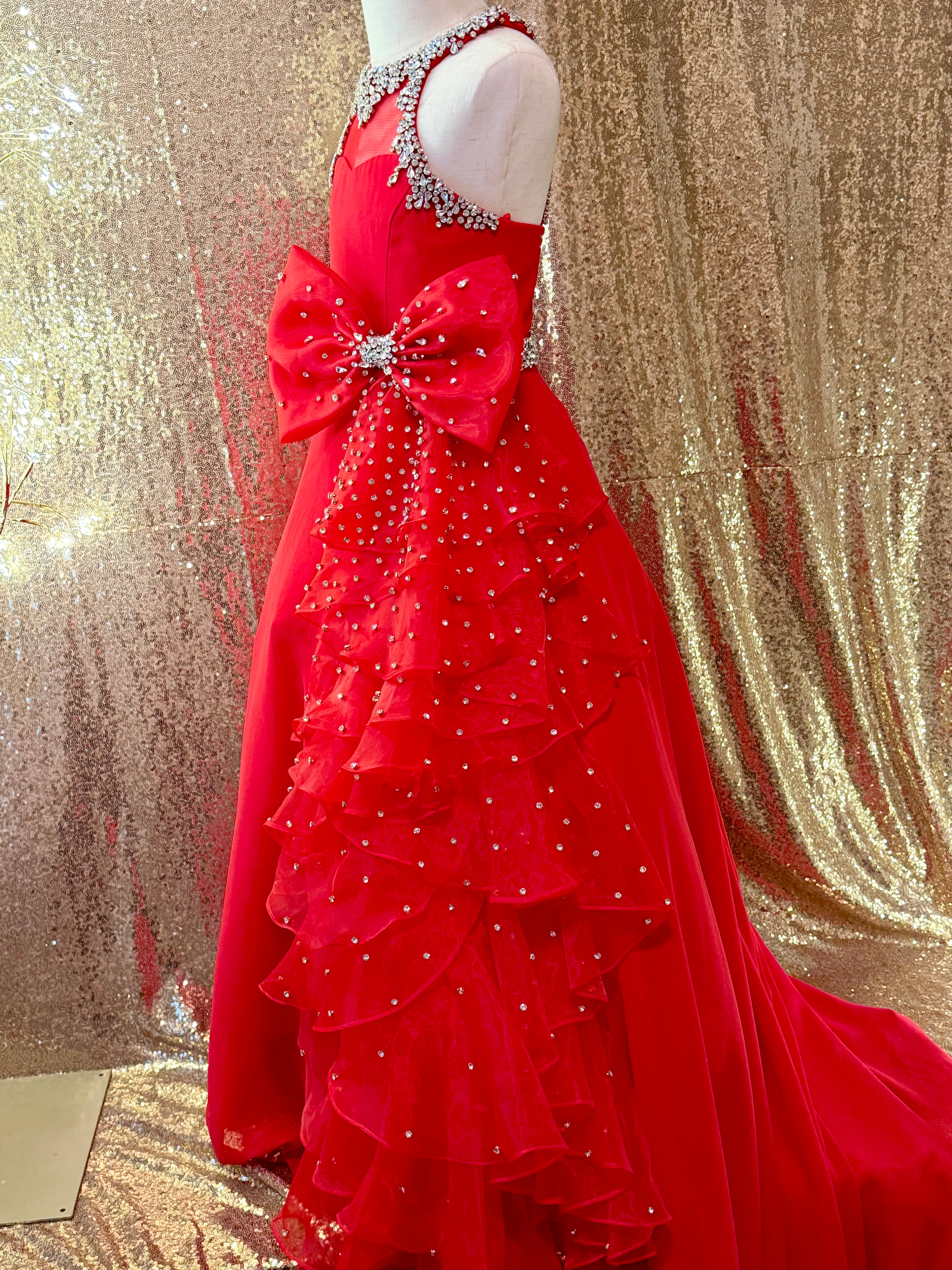 Red Lizz Dress Size 5/6
