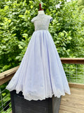 Periwinkle OMC Size 5 corset back