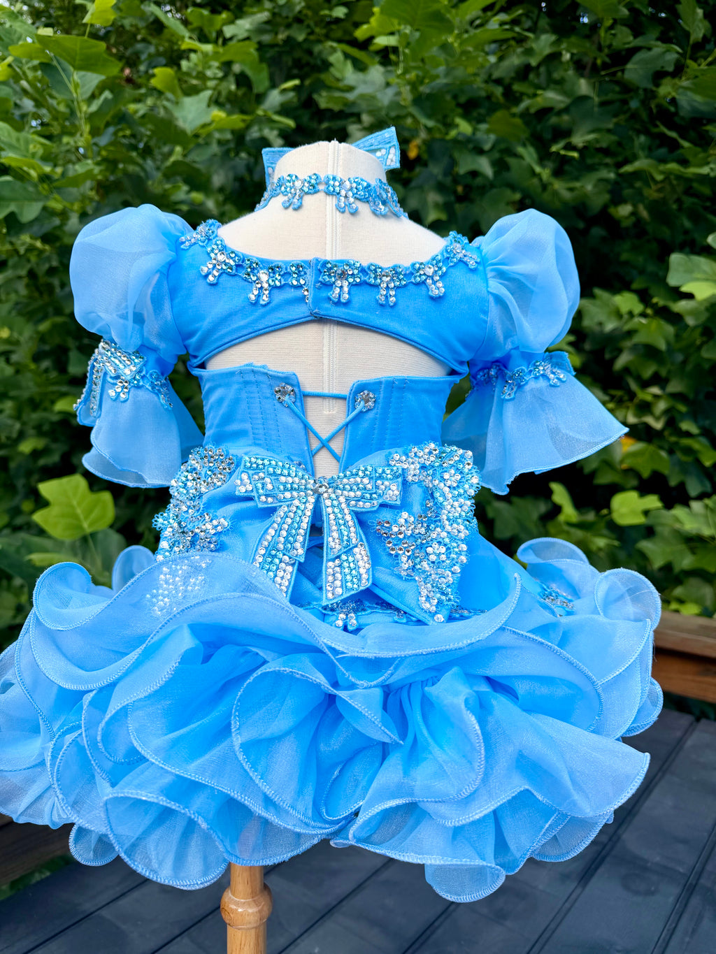 Blue Bow Baby by Connie Hobson - Size 18/24 months