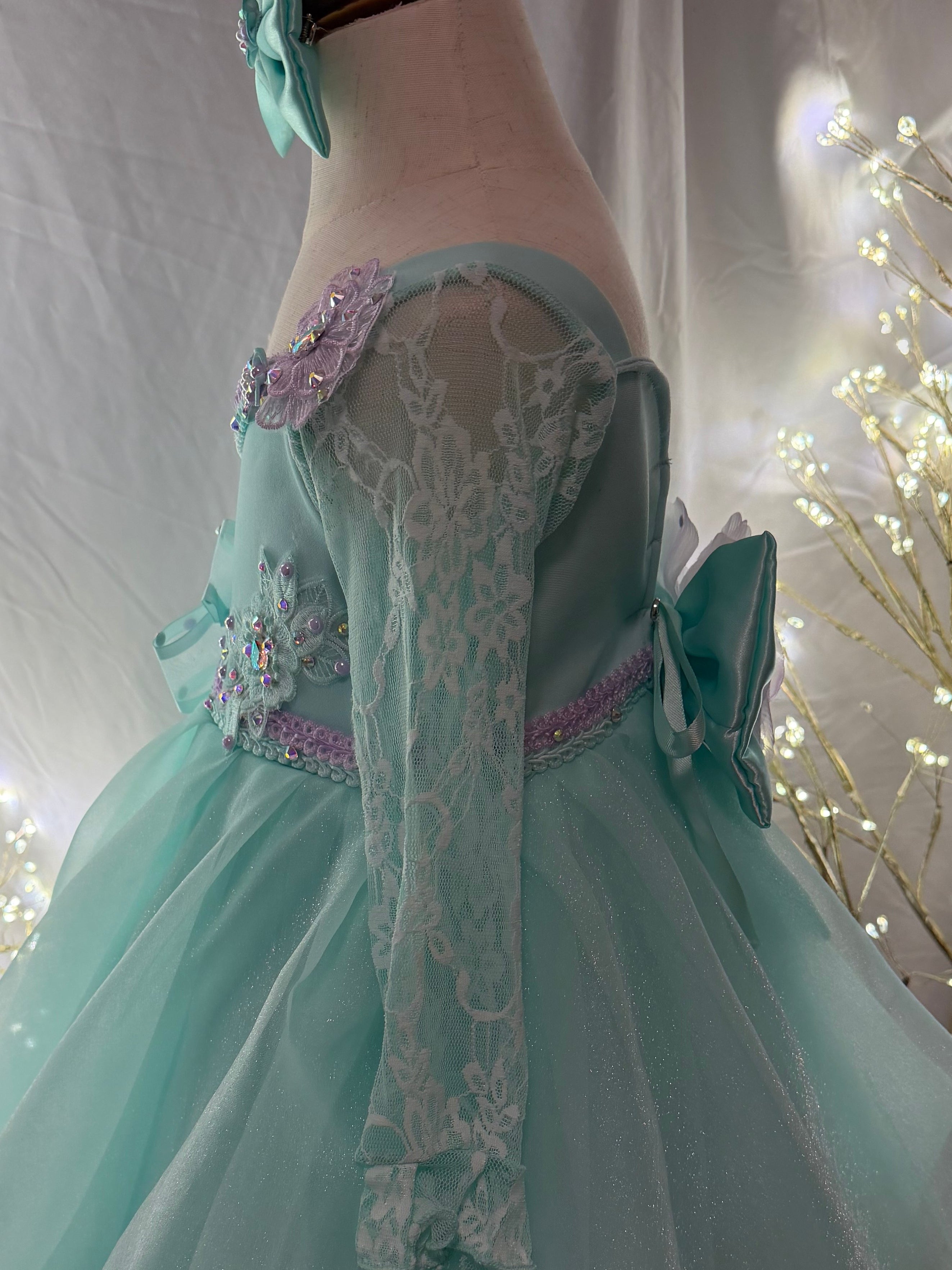Tara Piercy - Aqua Lavender Dreams Size 2/4