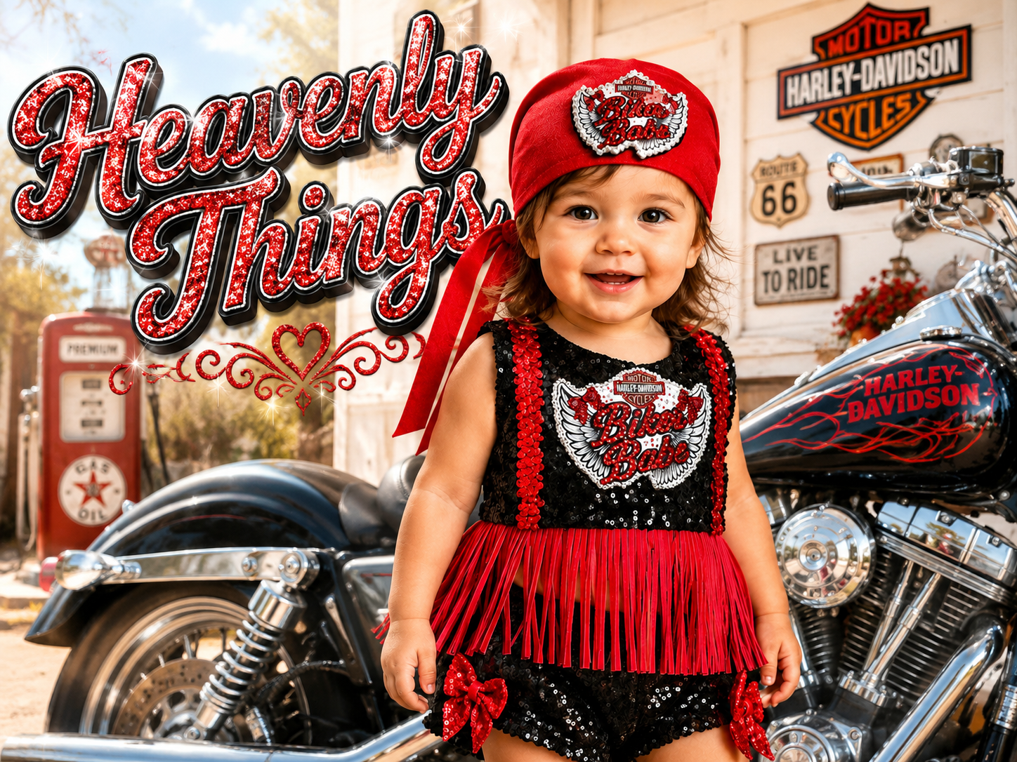 Harley-DavidsonInspired OOC/Fun Fashion Size 2/4