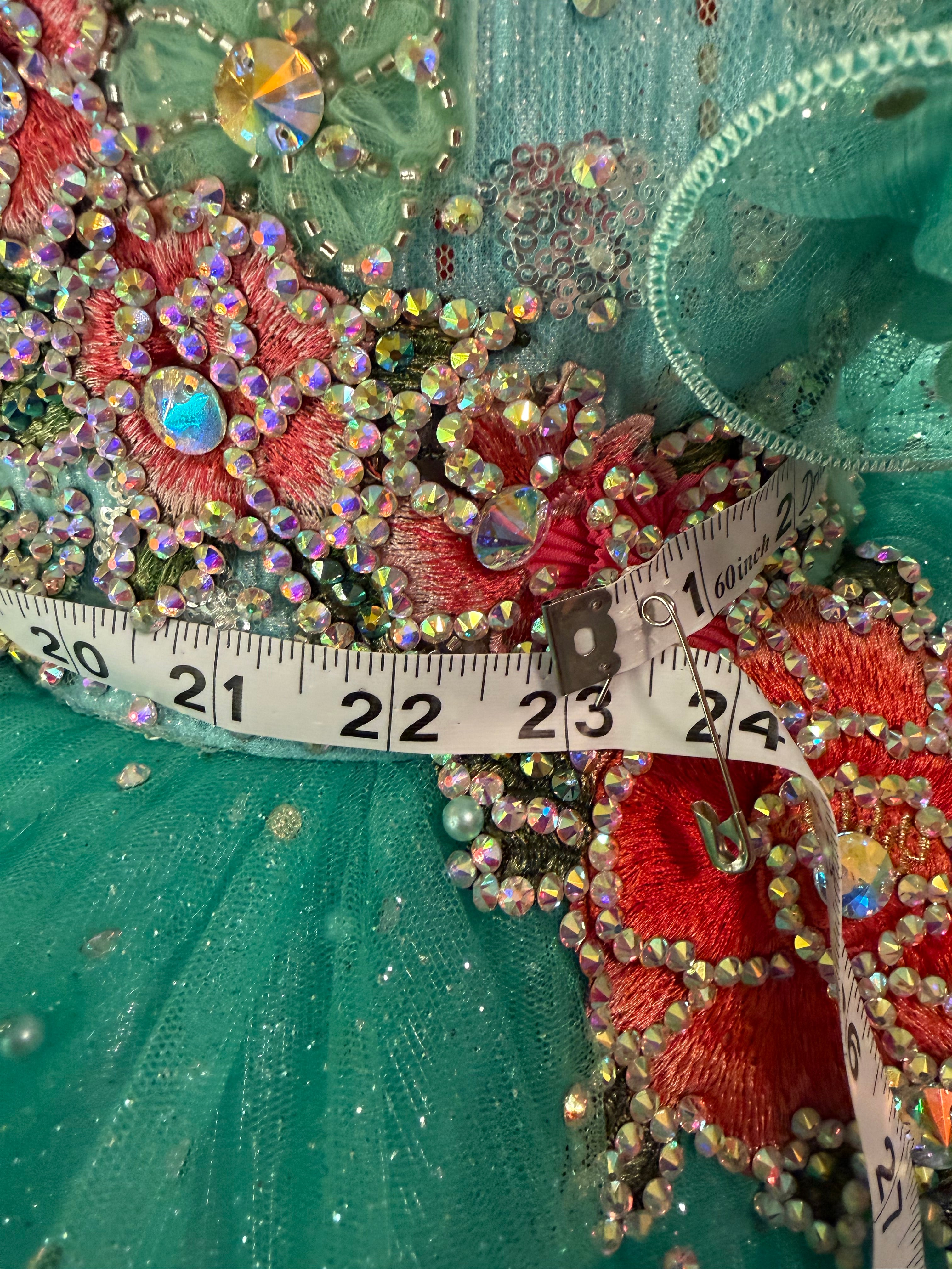 Aqua Royal Tog Mega Glitz - Ocean Light Enchantment Size 12/2