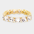 Crystal Round Stretch Evening Bracelet