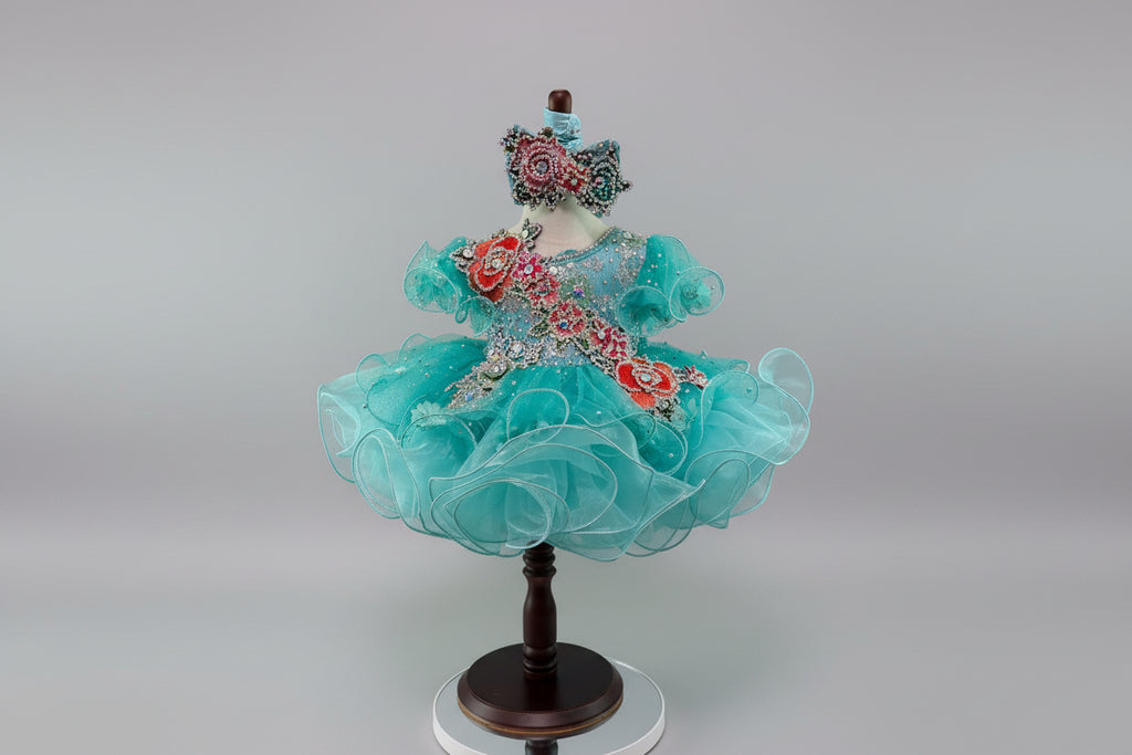 Aqua Royal Tog Mega Glitz - Ocean Light Enchantment Size 12/2