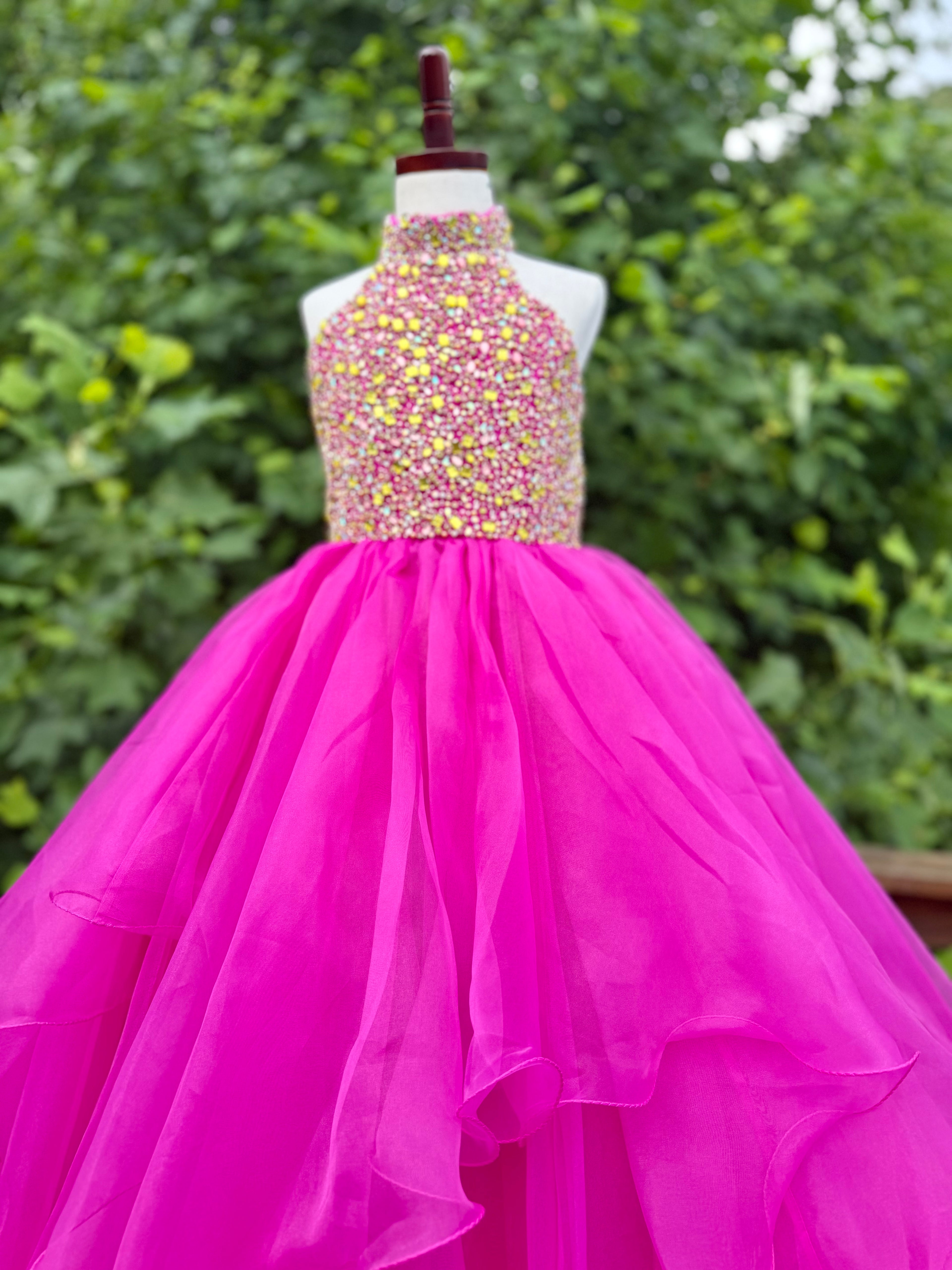 Strawberry Lemonade Lizz Dress Size 8/10