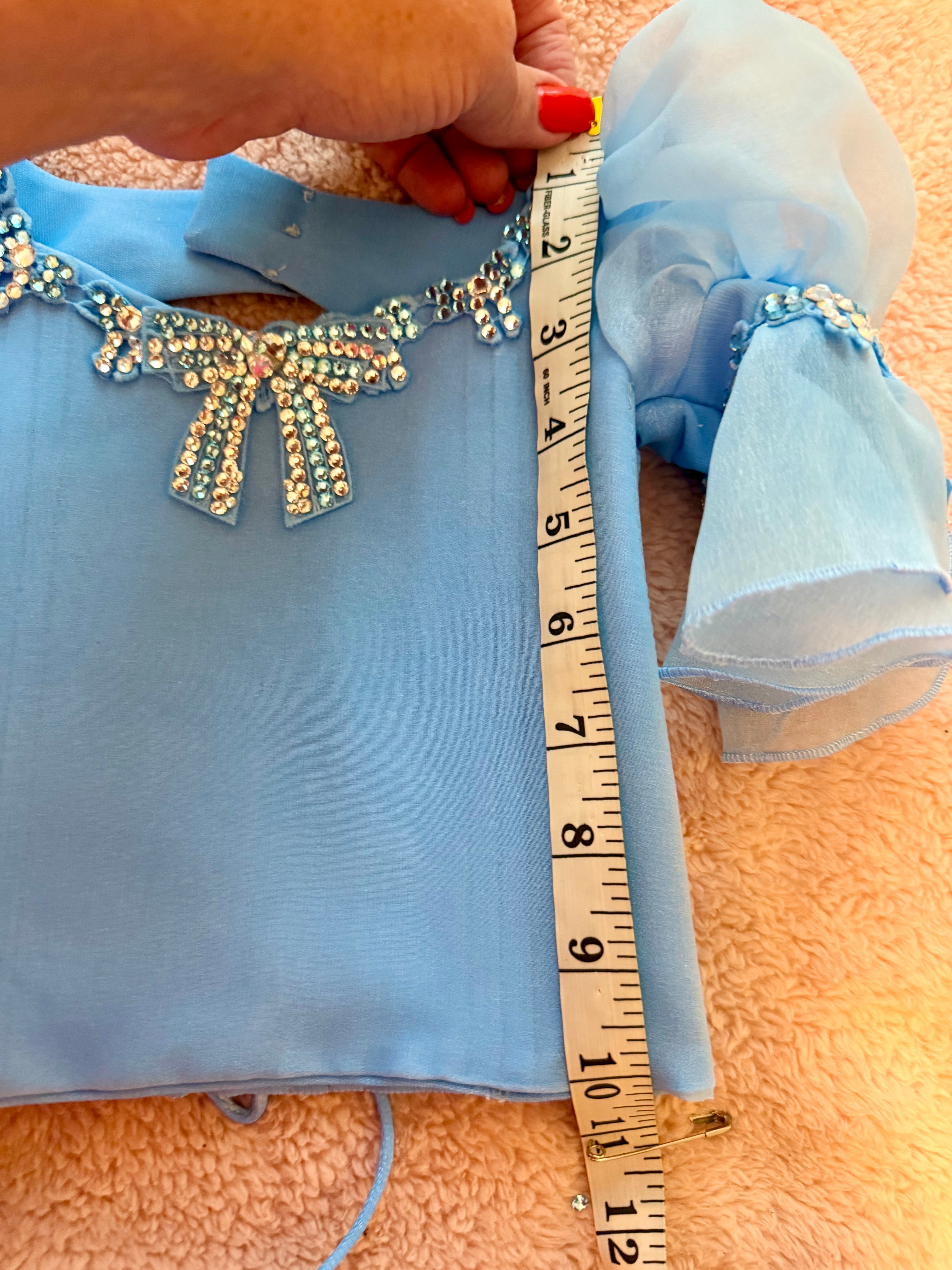 Blue Bow Baby by Connie Hobson - Size 18/24 months