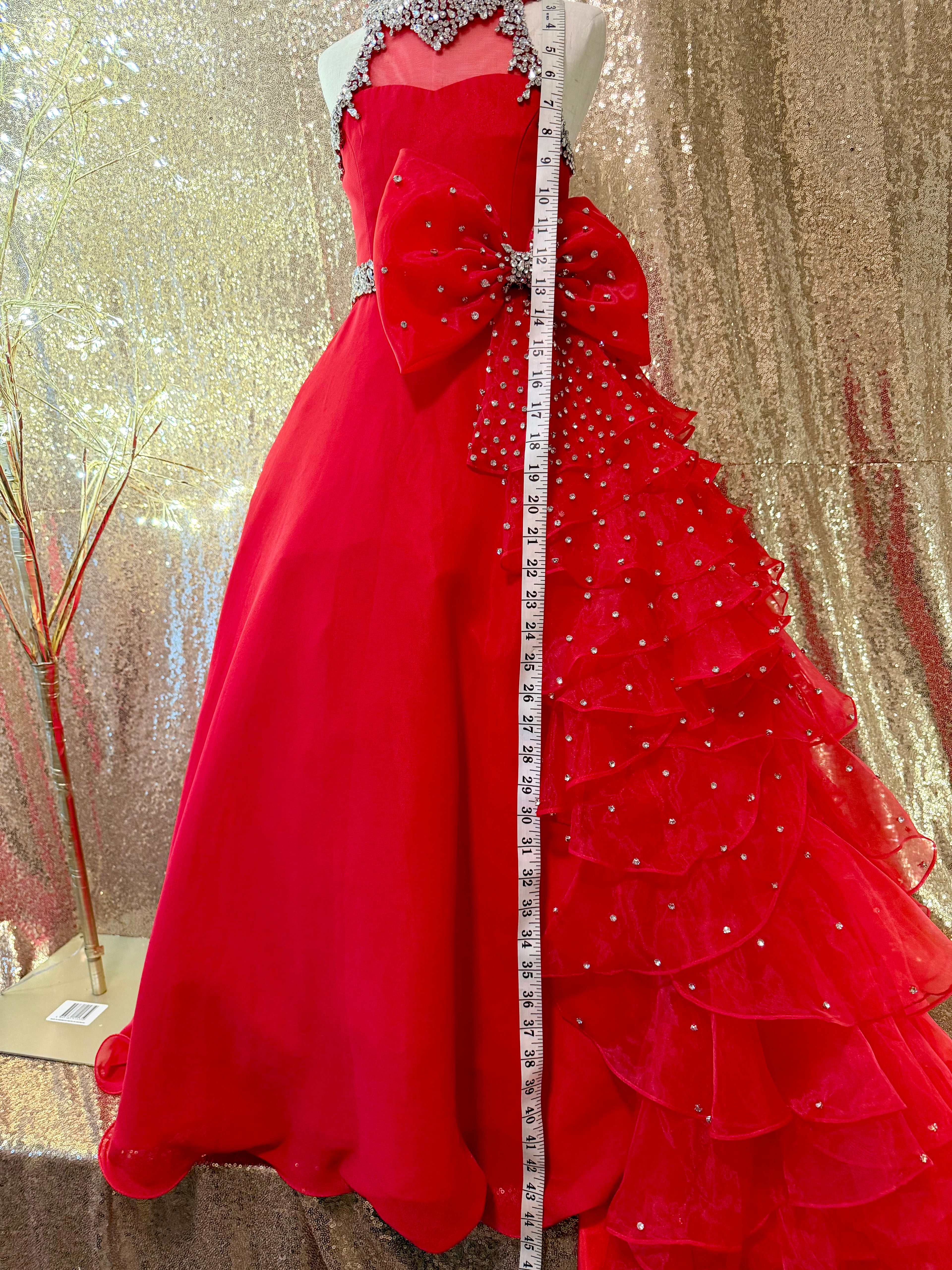 Red Lizz Dress Size 5/6
