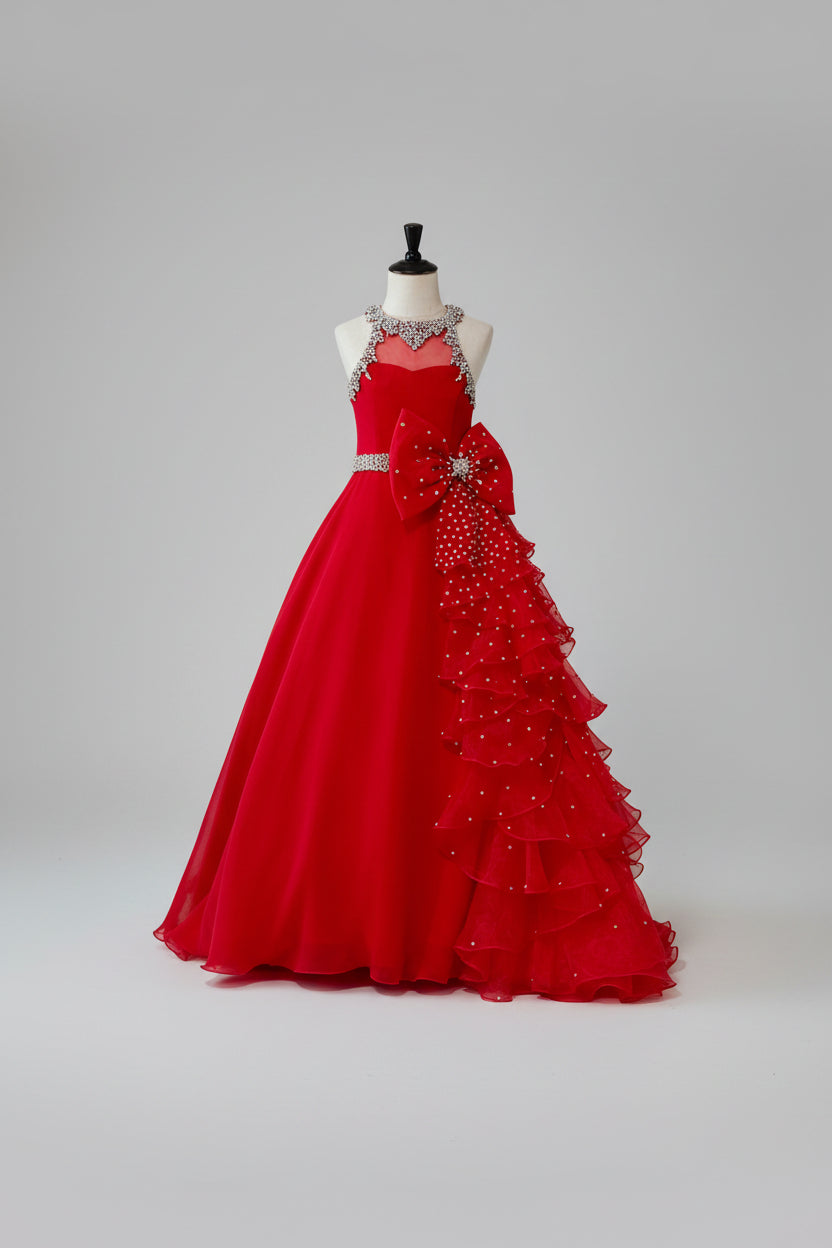 Red Lizz Dress Size 5/6