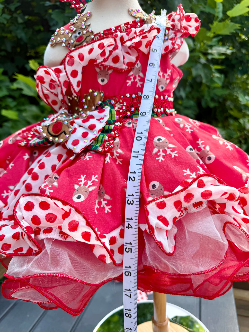 Reindeer Christmas Dress 9/18