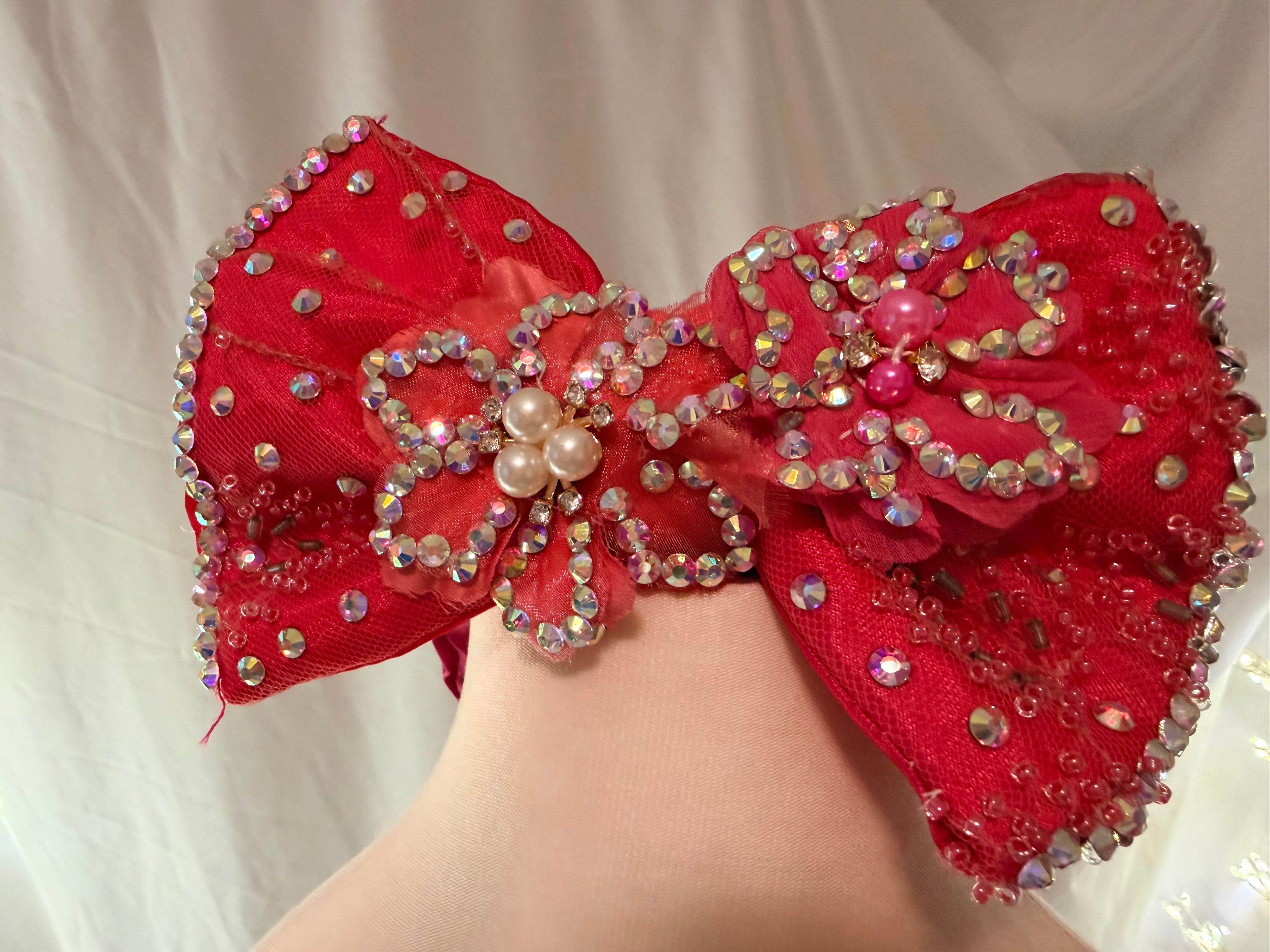 Scarlet Sparkle – High Glitz 6/12 Slim 2T