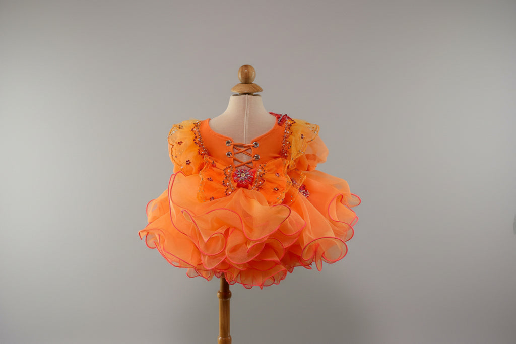 Peach Perfect Glow - Semi Glitz  6/18 Months