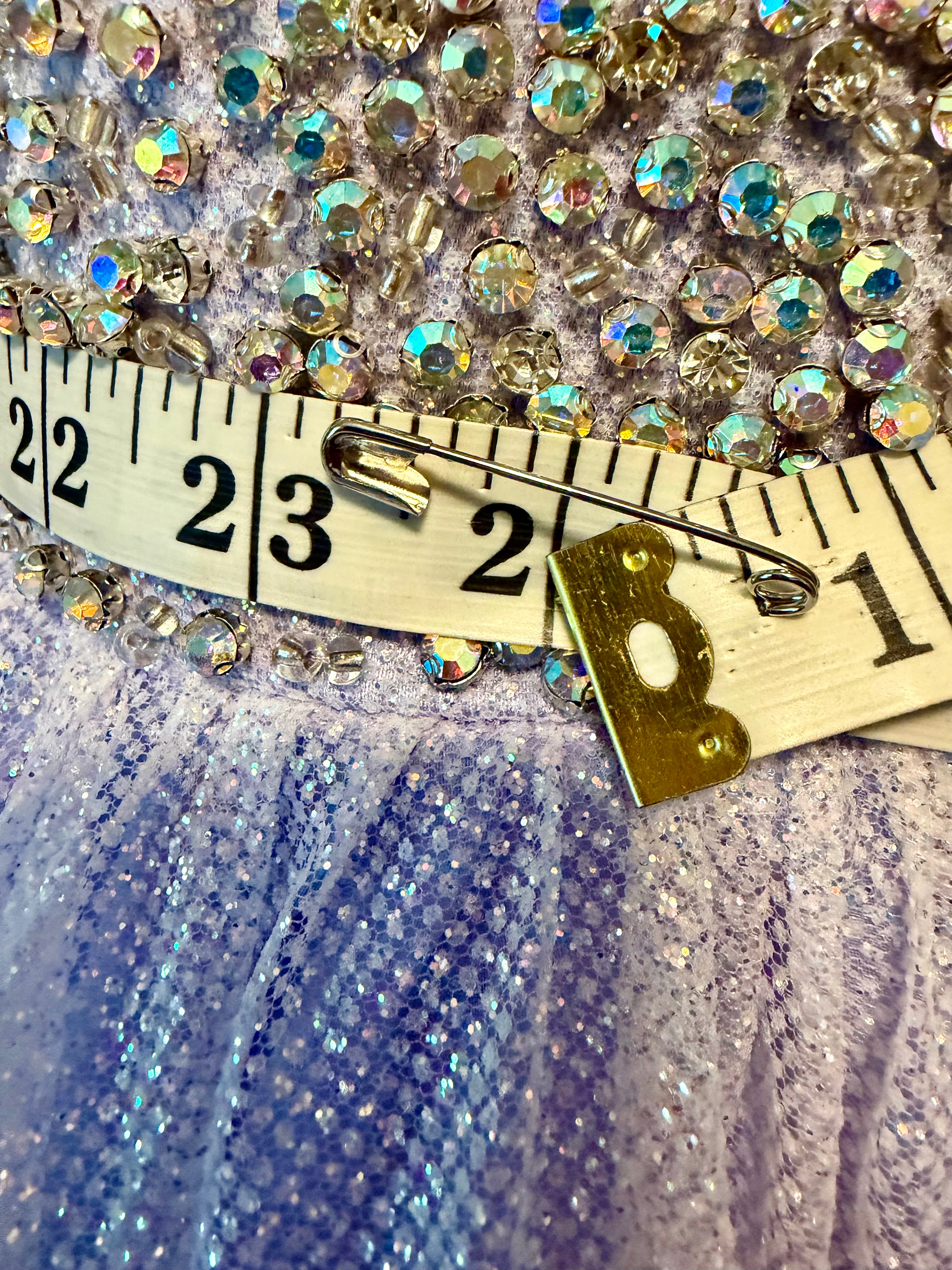 Periwinkle OMC Size 5 corset back
