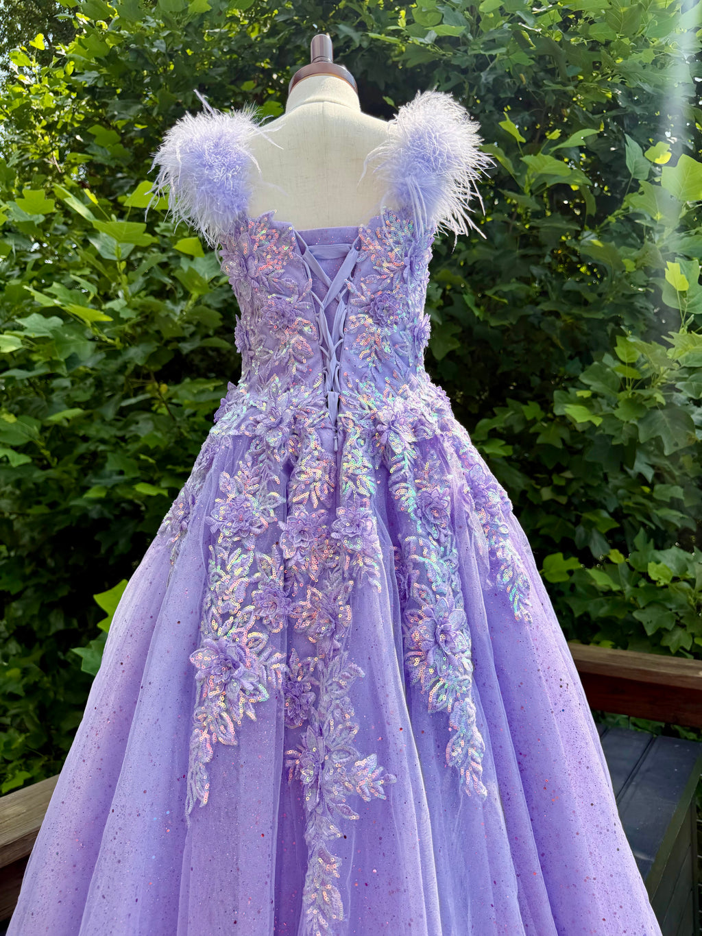 New!! Tiffany Size 4 Periwinkle Glitter