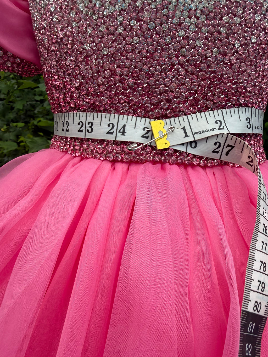 NEW! Lizz Dress - Pink Sparkle Size 4/6 corset back
