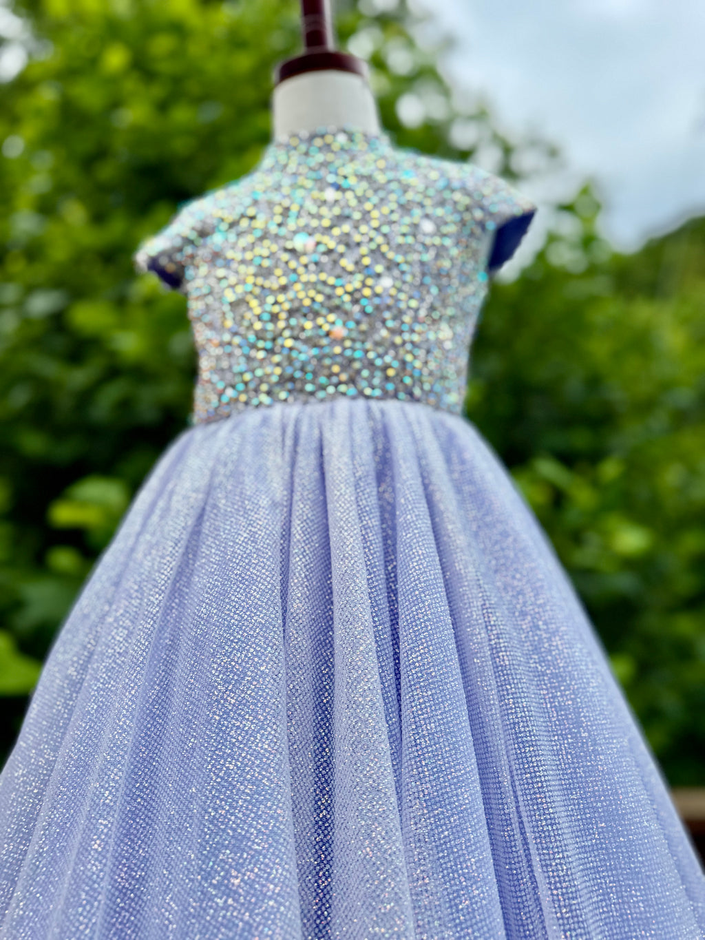 Periwinkle OMC Size 5 corset back