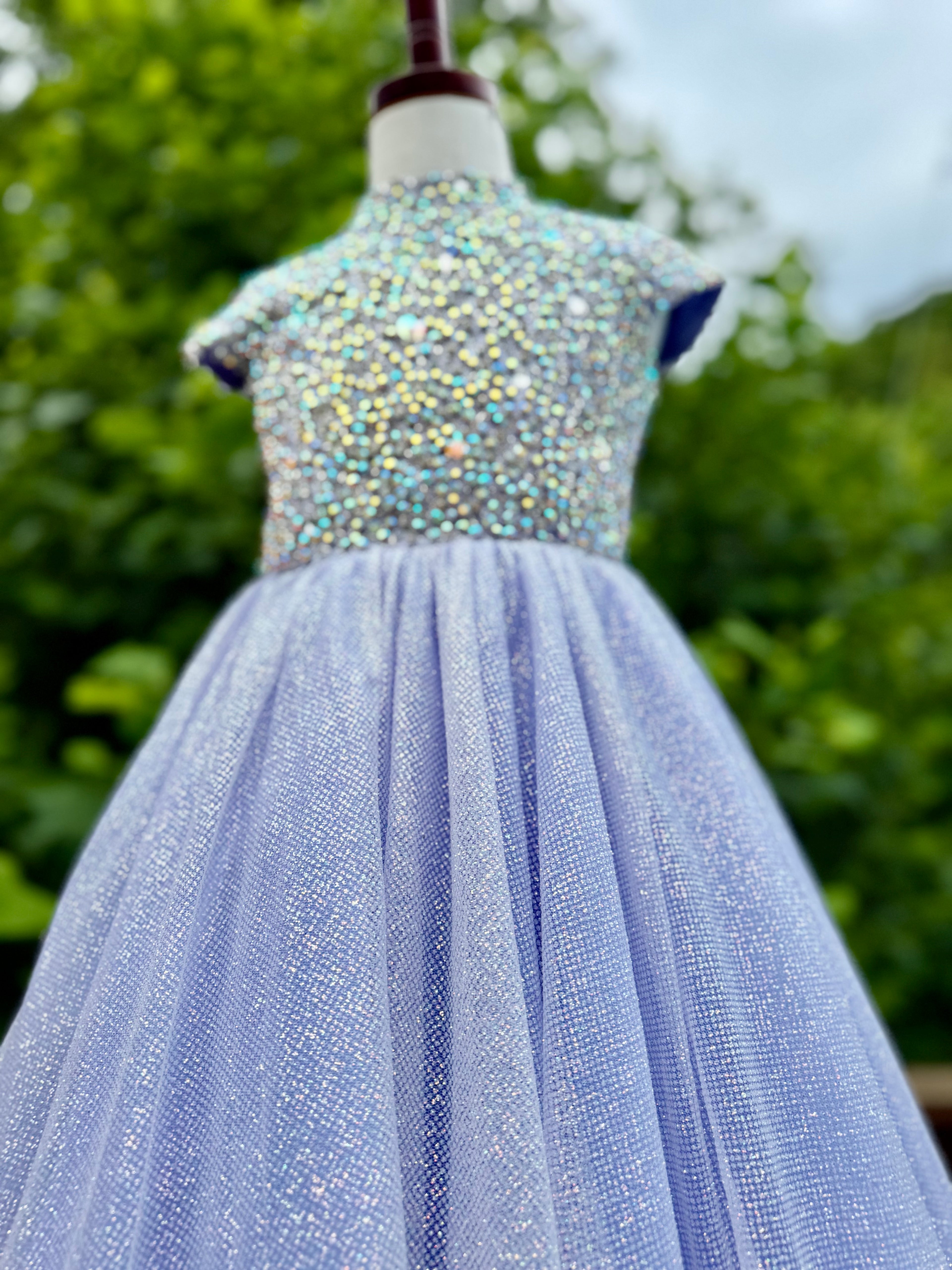 Periwinkle OMC Size 5 corset back