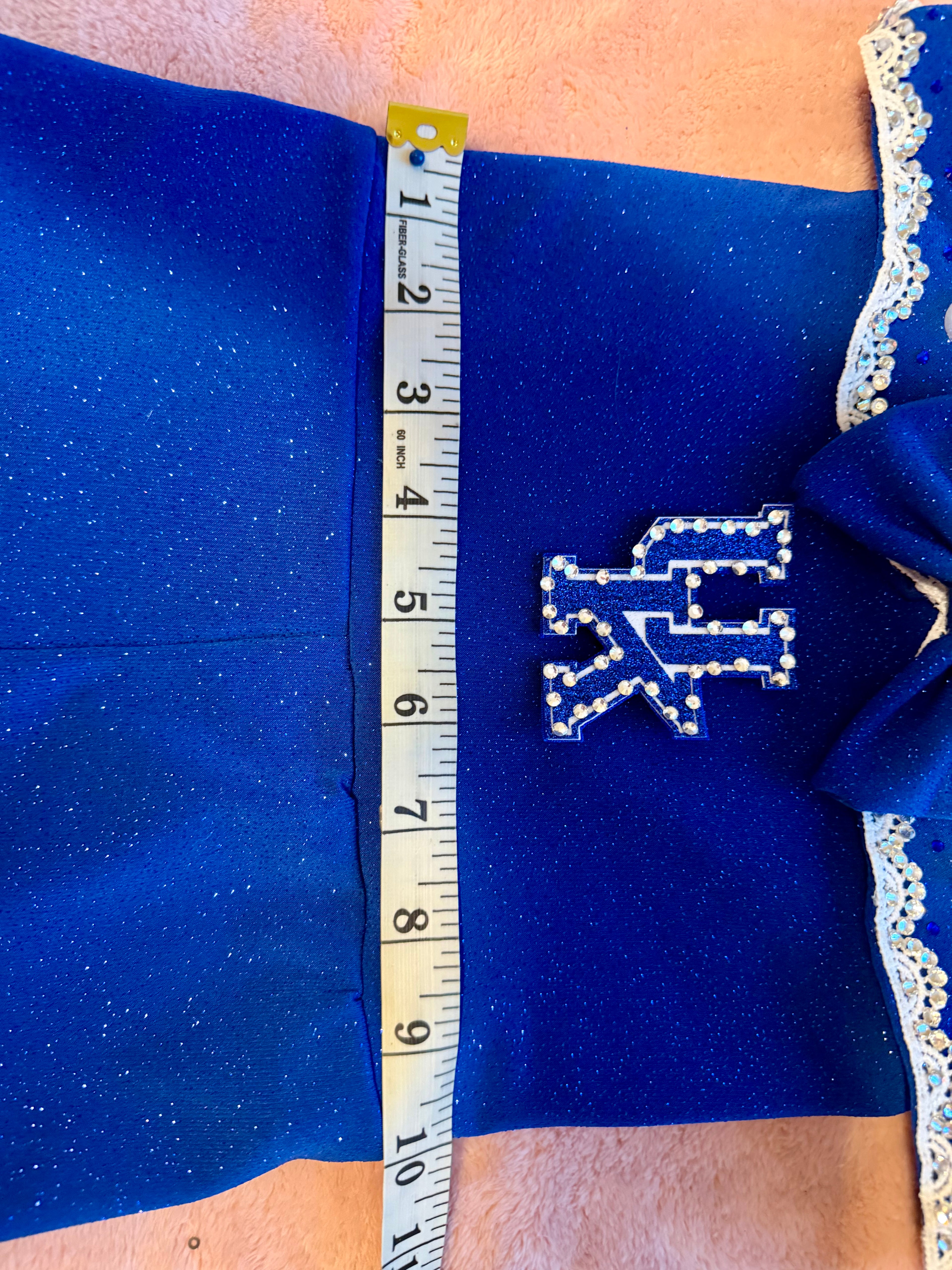 UK & Bluey Fun Fashion by Runway Ruffles Size 12/2