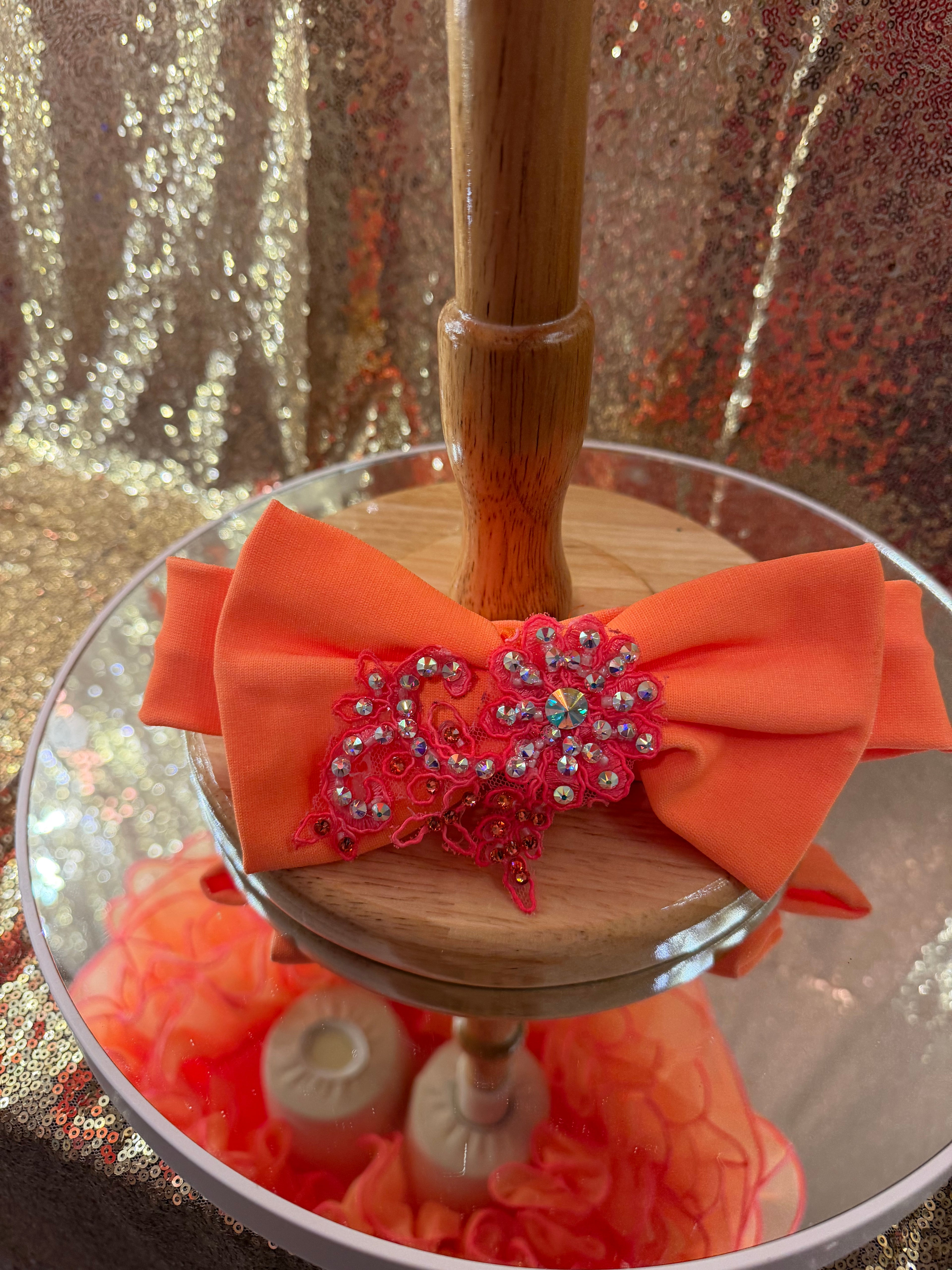 Peach Perfect Glow - Semi Glitz  6/18 Months