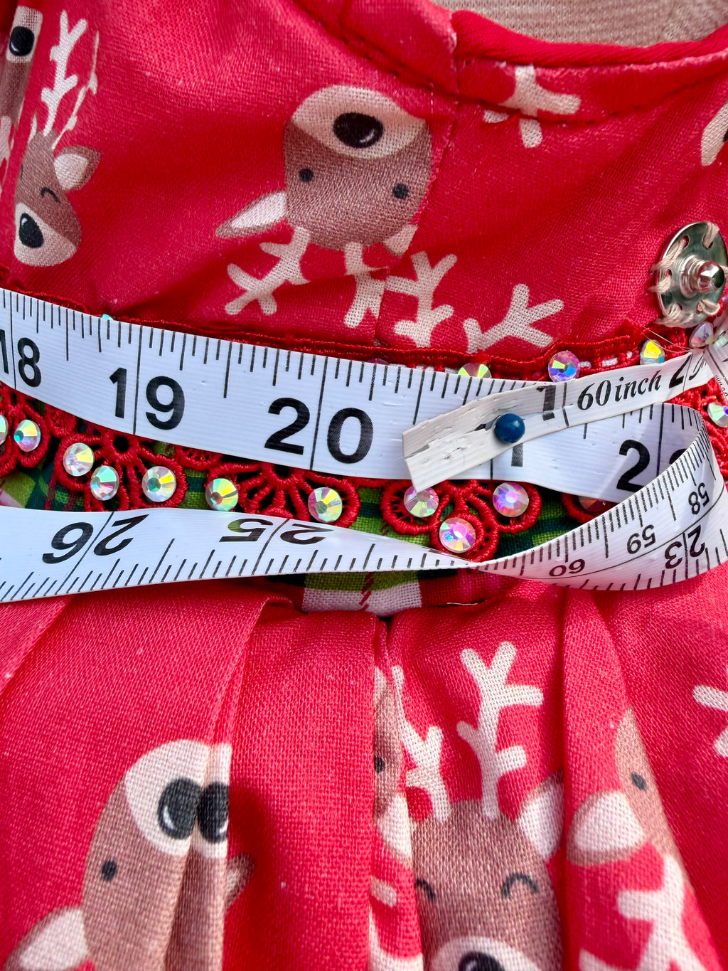 Reindeer Christmas Dress 9/18