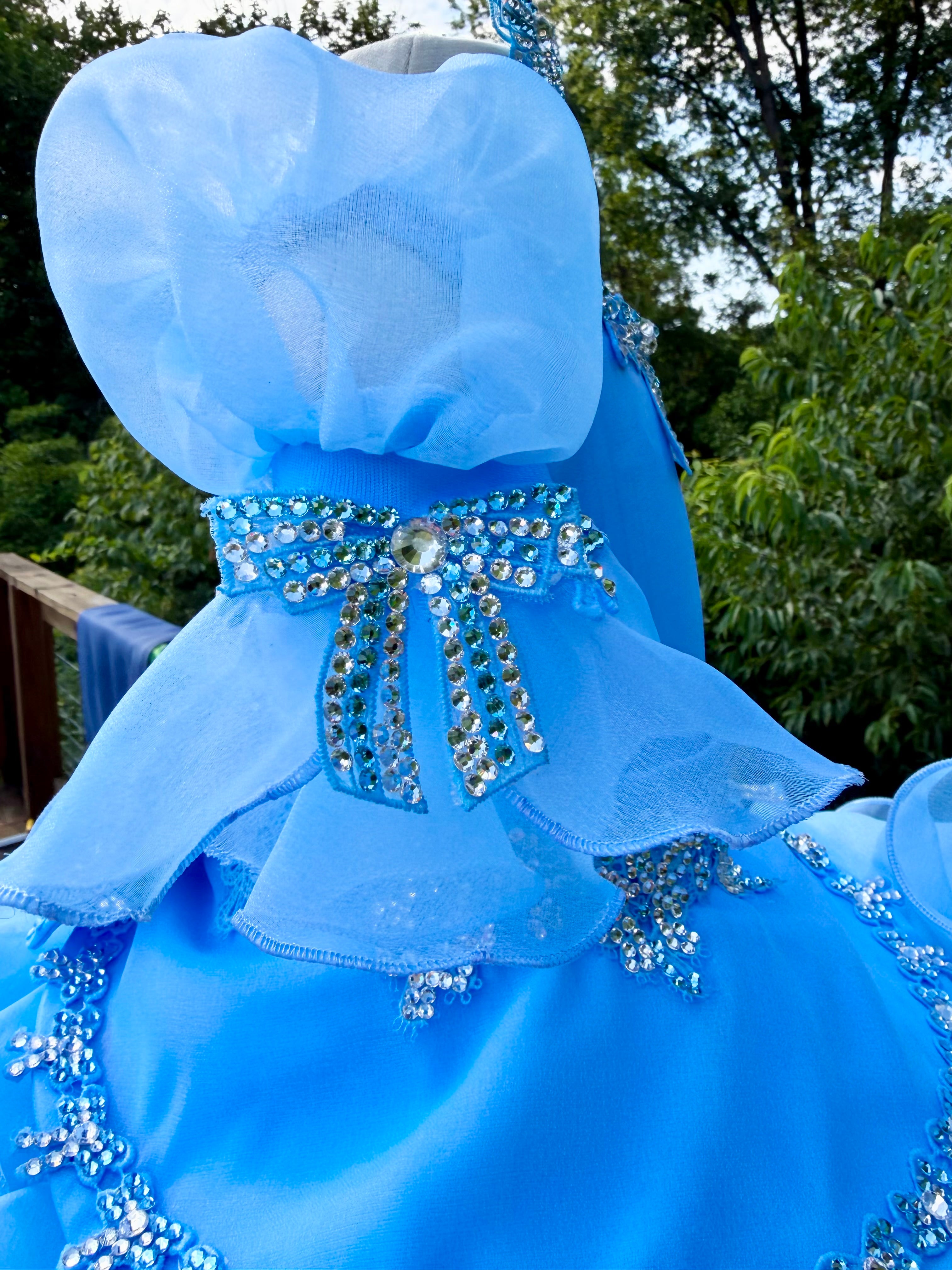 Blue Bow Baby by Connie Hobson - Size 18/24 months