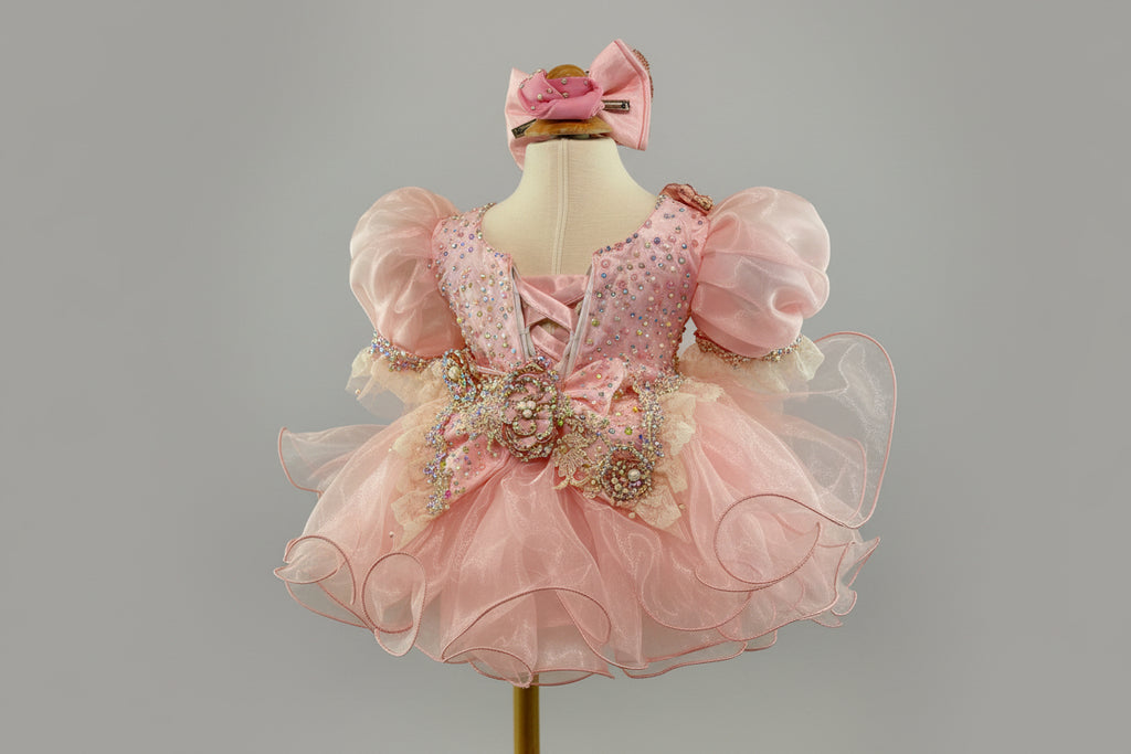 Pink Rose Reverie 6/12 Months