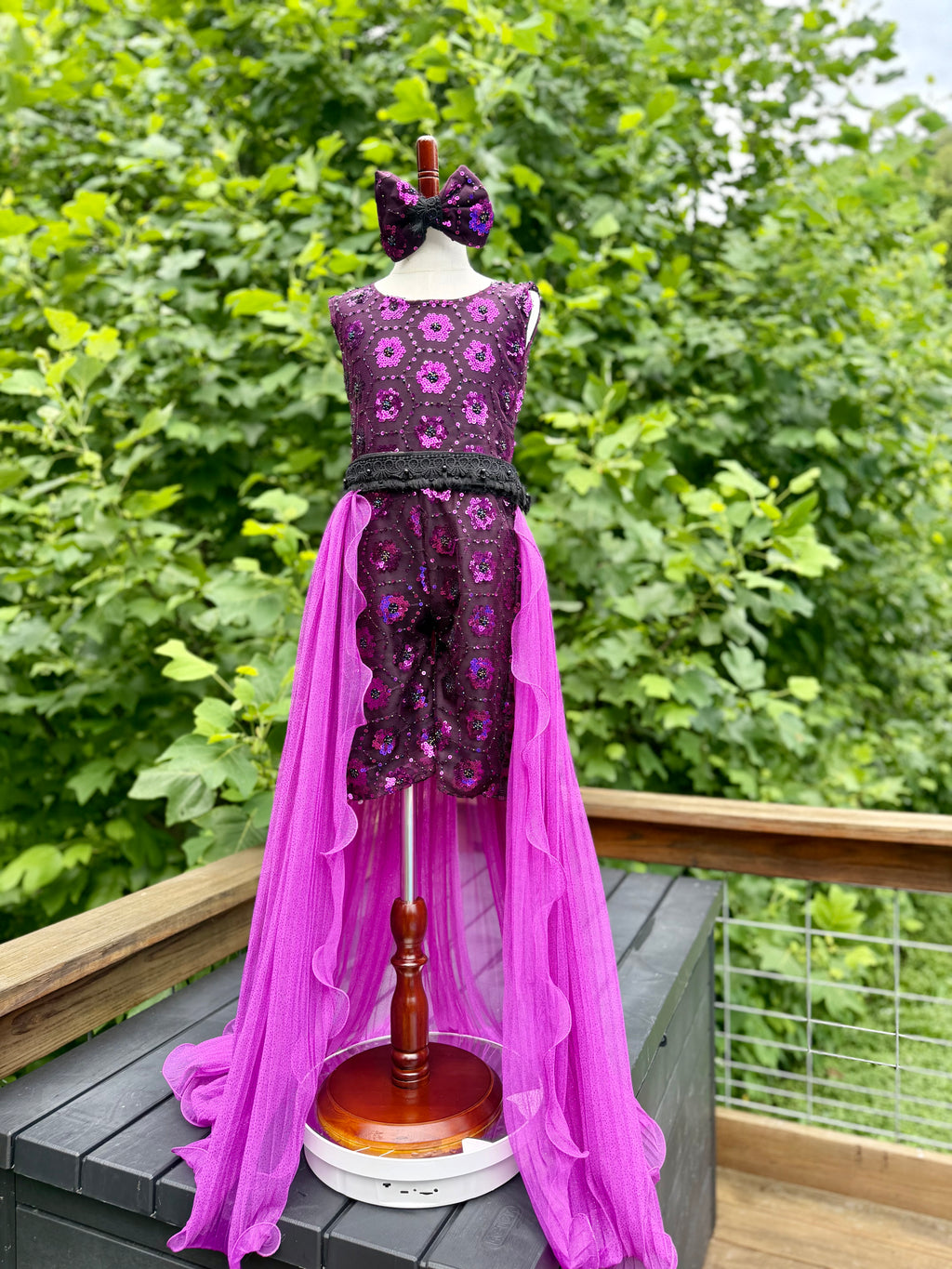 Purple Rain Fun Fashion 5/7-7/8 Corset Backed