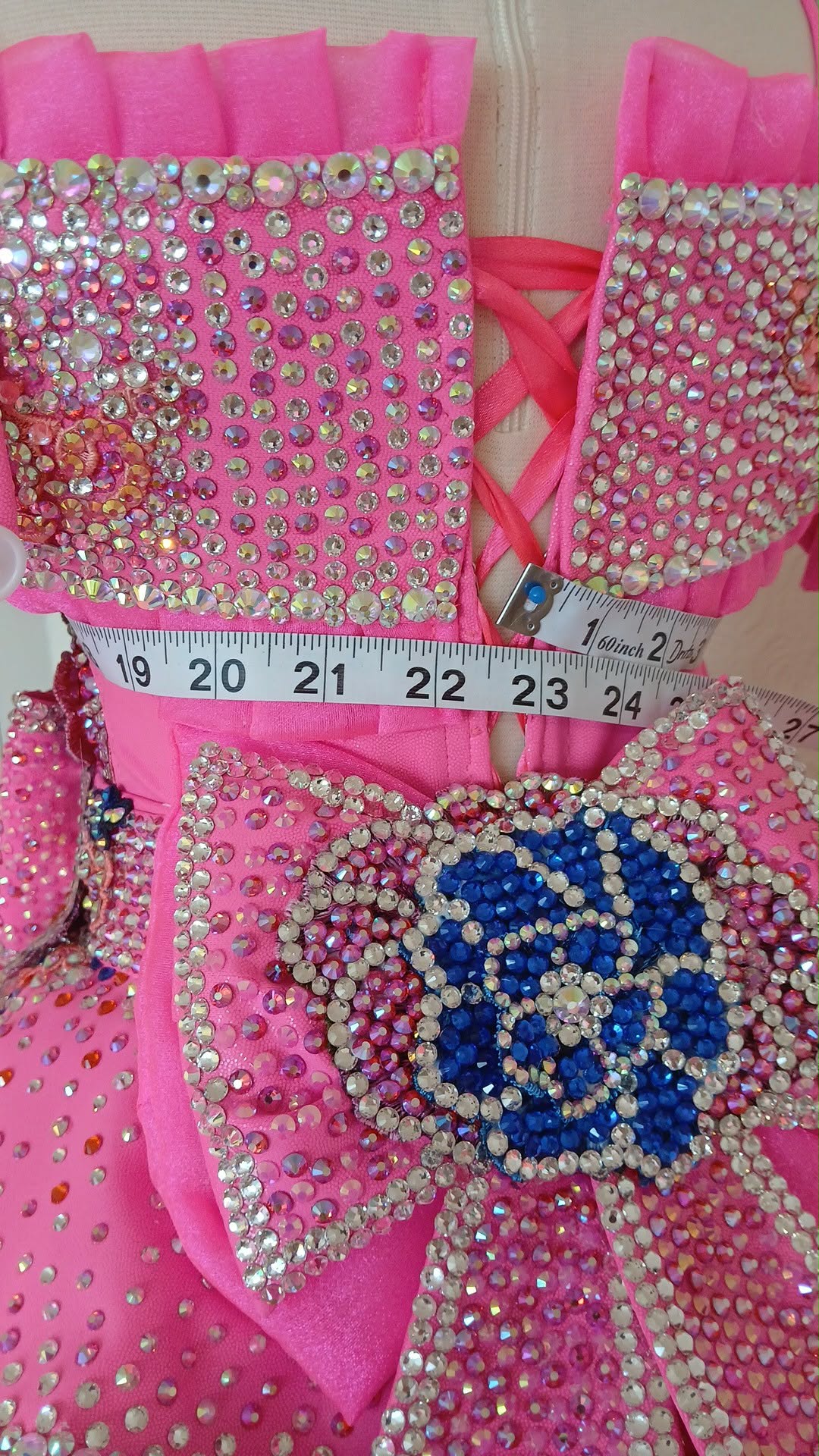 Mega Glitz National Level Platter cupcake size 18/3T, 2/4.