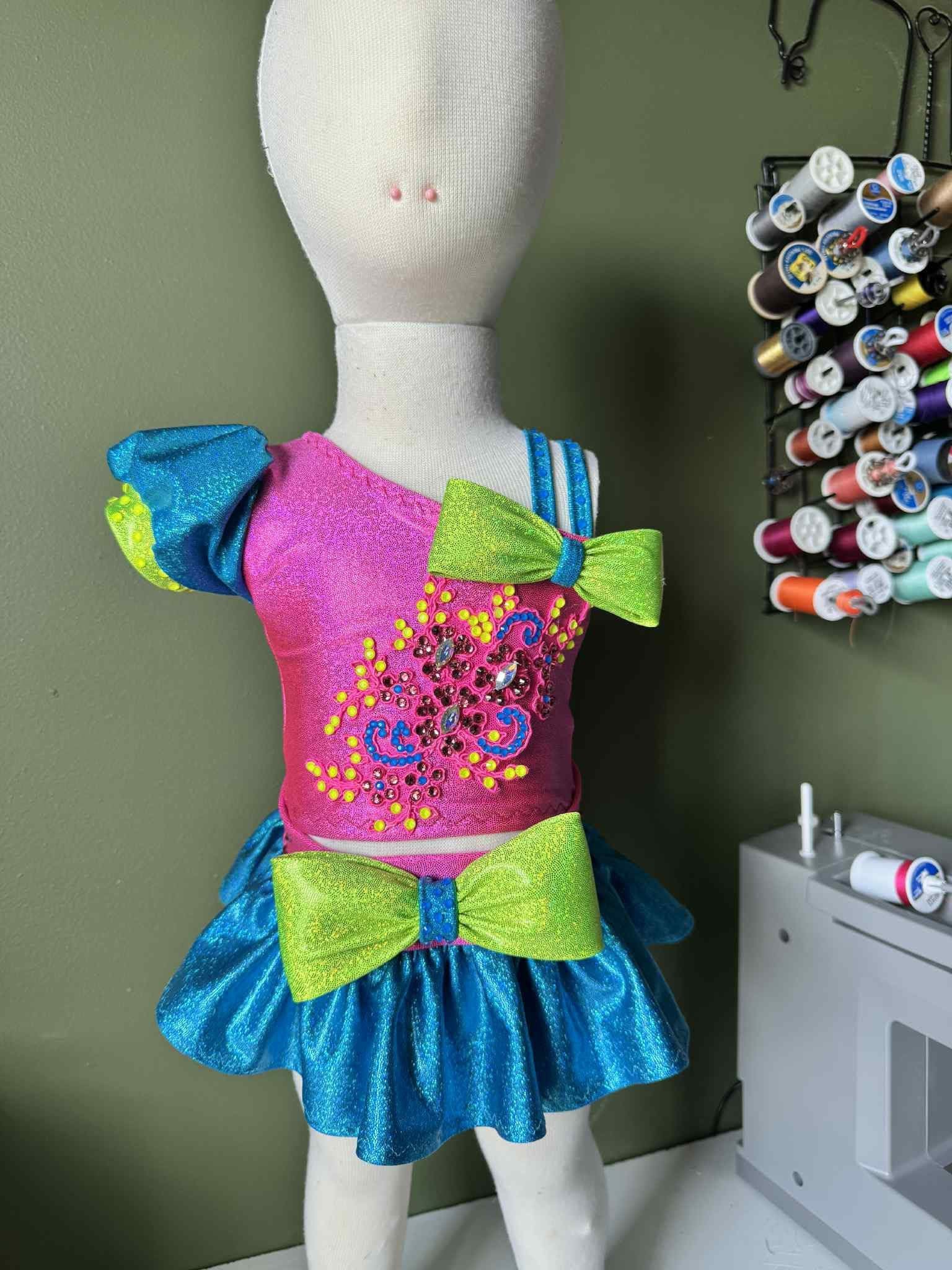 Neon Ember 3/6 Months Swim/Neon OOC