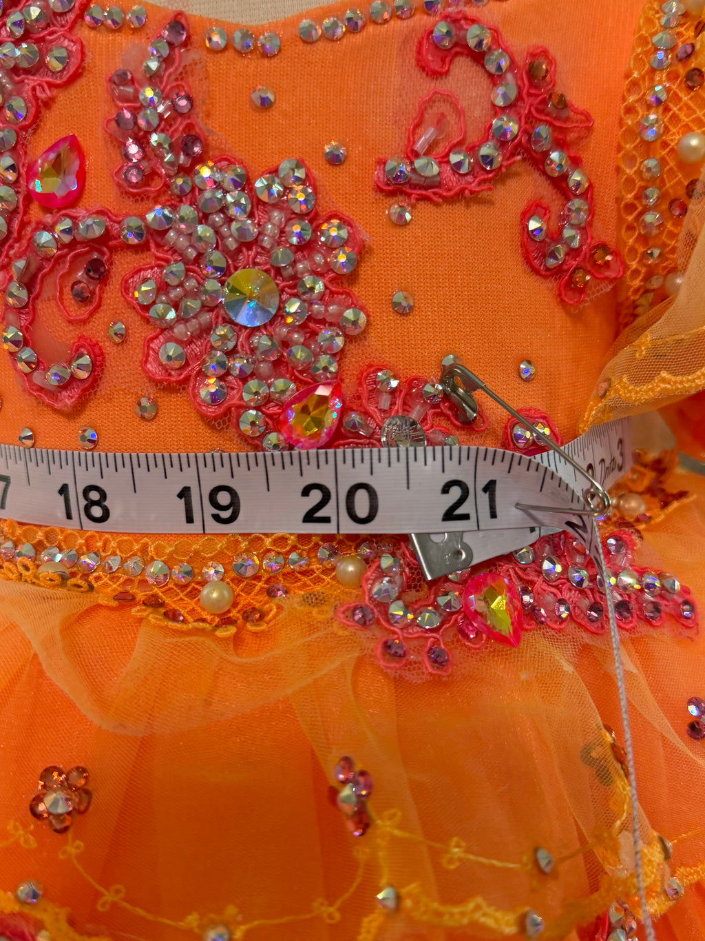 Peach Perfect Glow - Semi Glitz  6/18 Months