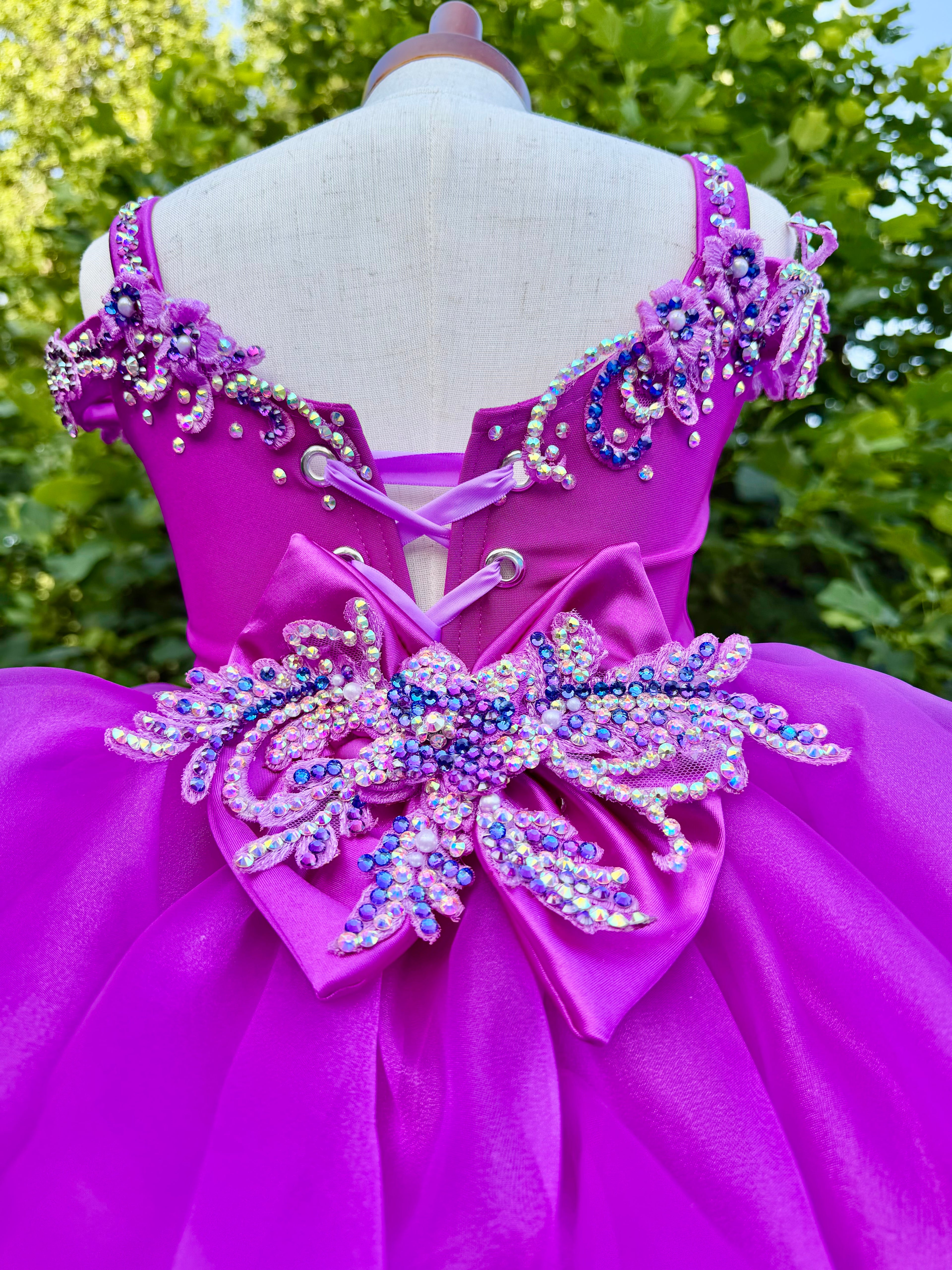 Royalty Designs Magenta Purple Size 2/4
