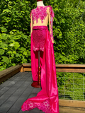 Fun Fashion Size 6 - Open Back, beautiful detachable skirt