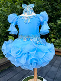 Blue Bow Baby by Connie Hobson - Size 18/24 months