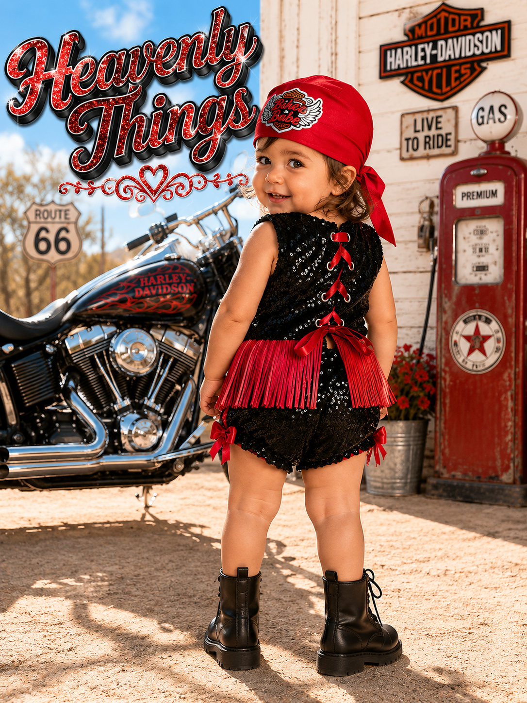 Harley-DavidsonInspired OOC/Fun Fashion Size 2/4