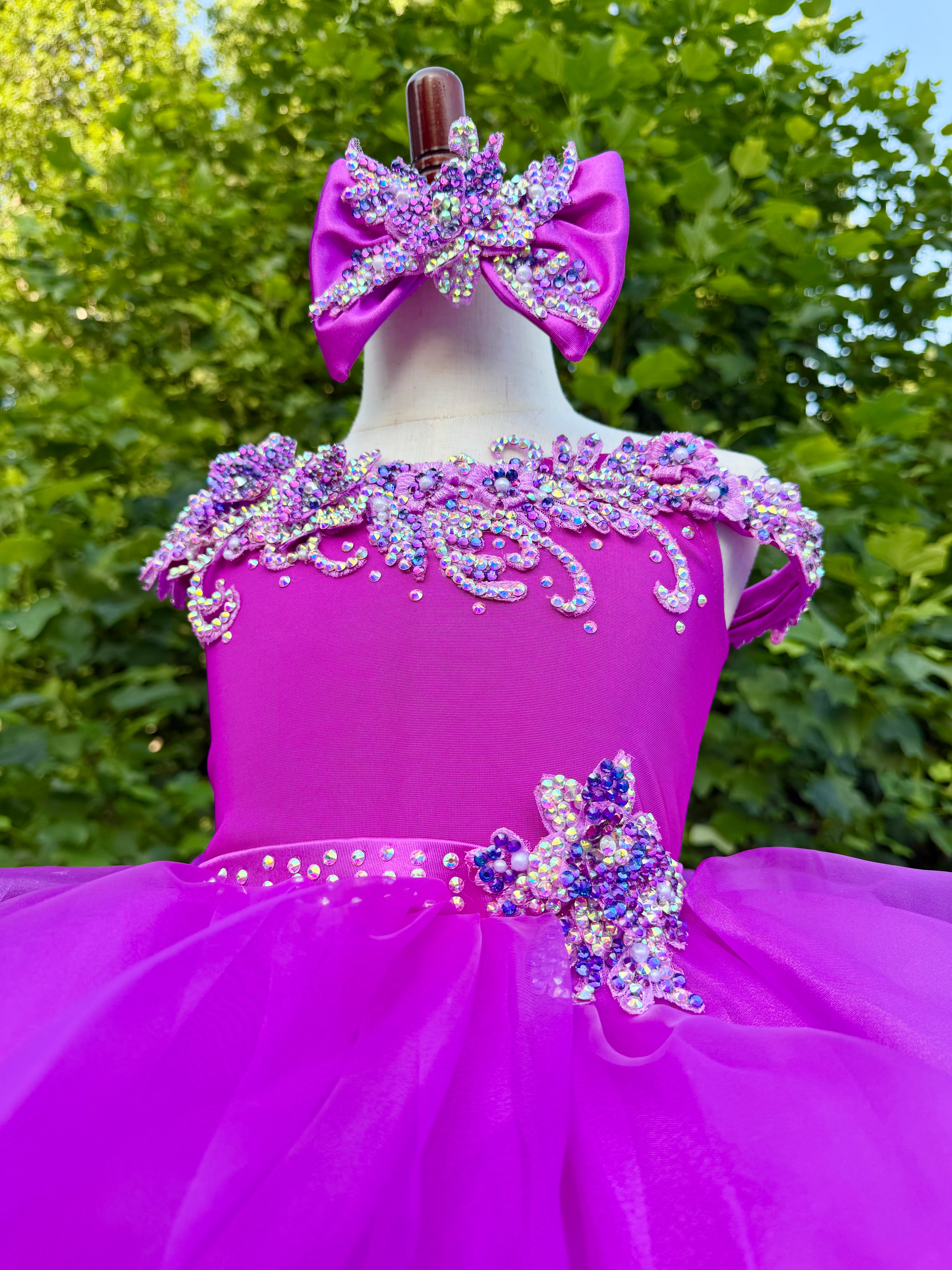 Royalty Designs Magenta Purple Size 2/4