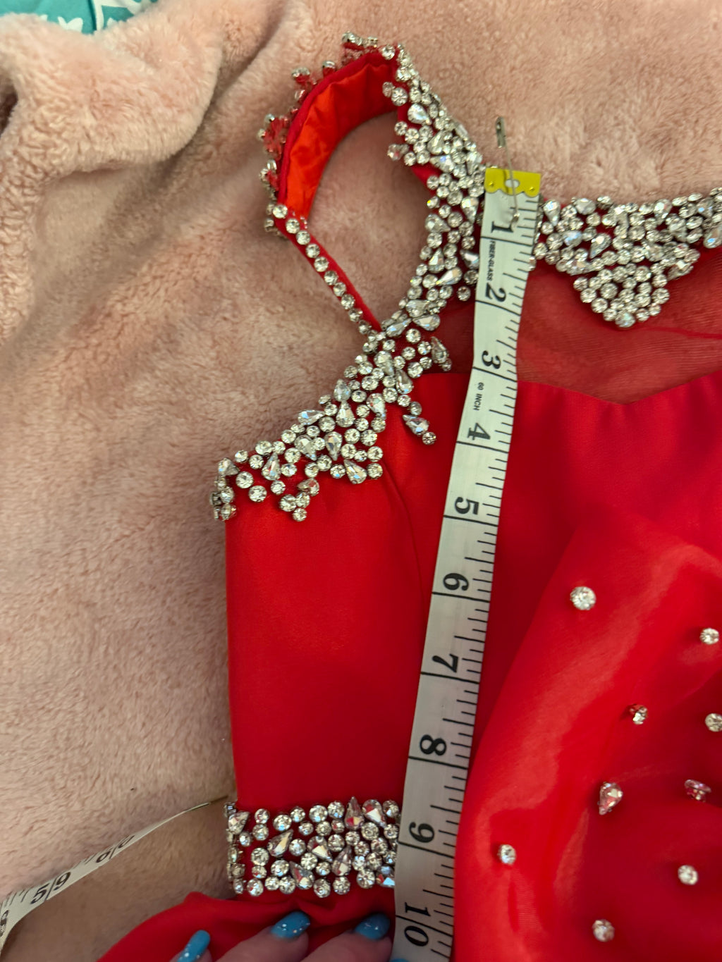 Red Lizz Dress Size 5/6