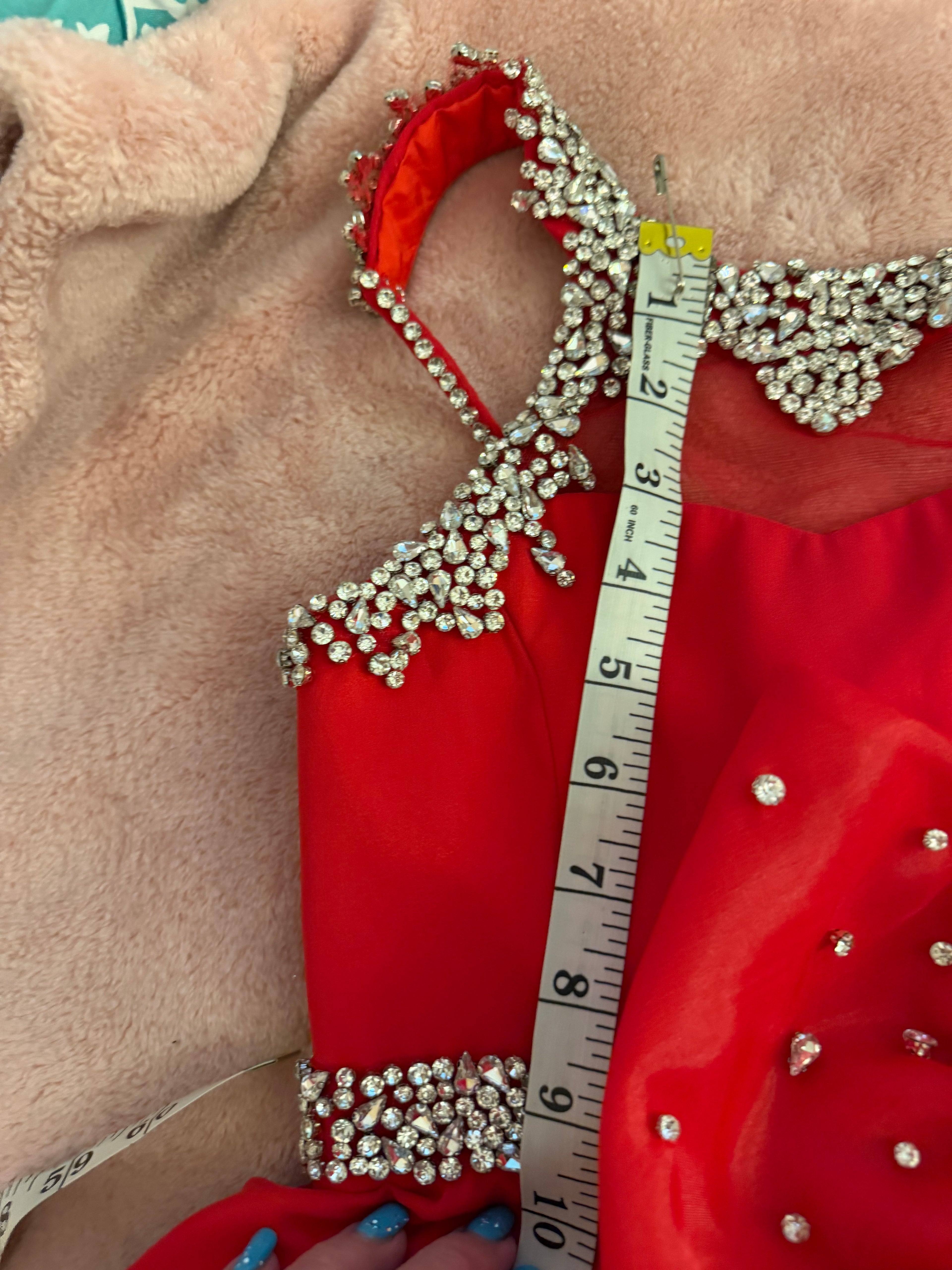 Red Lizz Dress Size 5/6