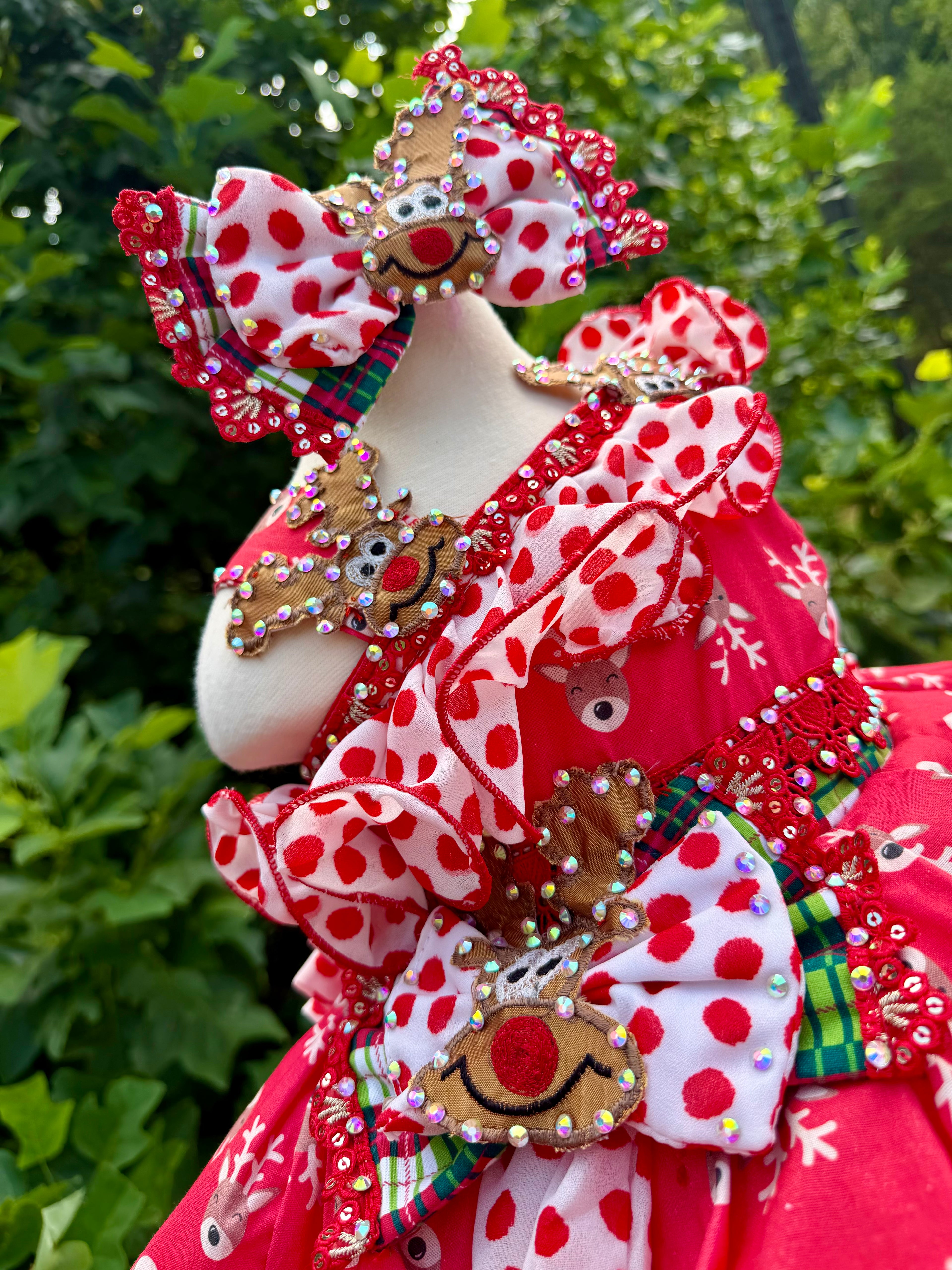 Reindeer Christmas Dress 9/18