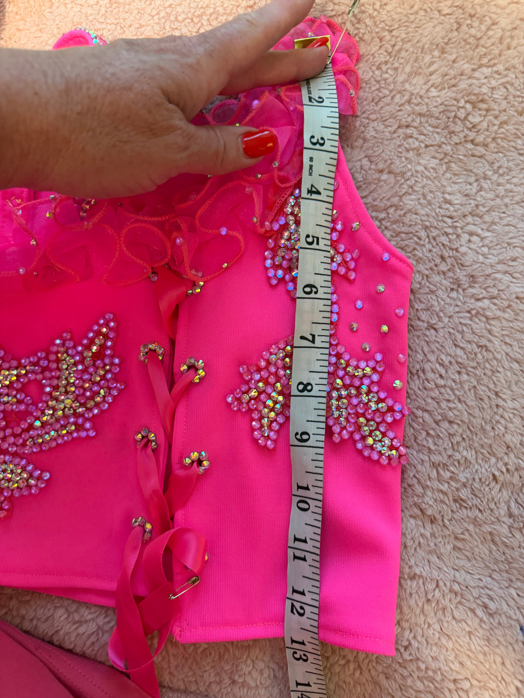 Hot Pink Custom by Aubriana Langley Size 2/4
