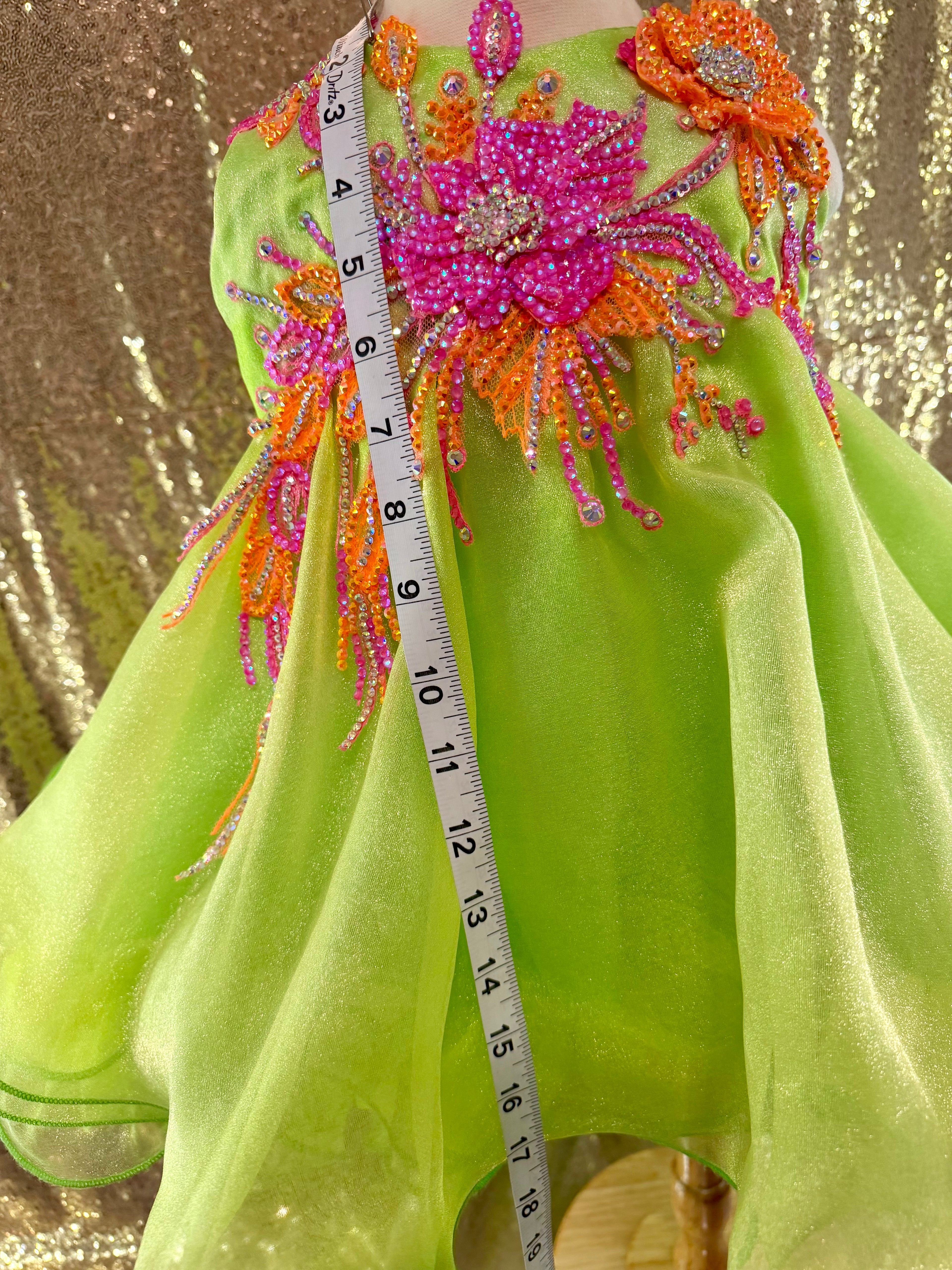 Neon Butterfly Blaze -9–12 Months (fits up to slim 18 Months)