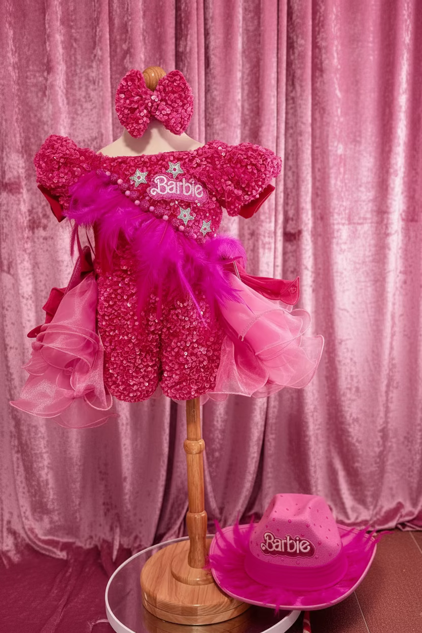 Barbie Rodeo Glam by Parisian Bridal- Size 12/2