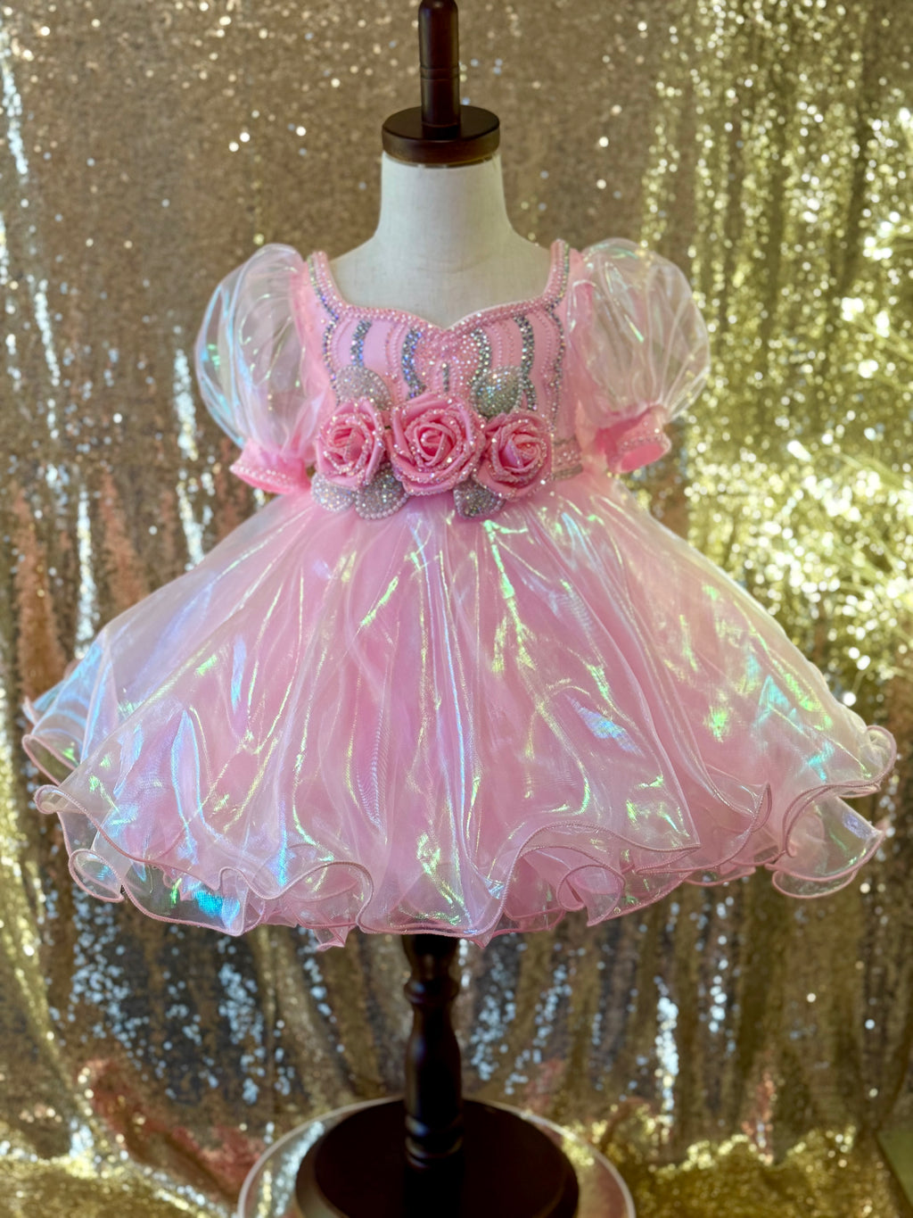 Queen’s Radiant Reign - Size 18/3 Custom by Brianna Kostner with Queen B Designs