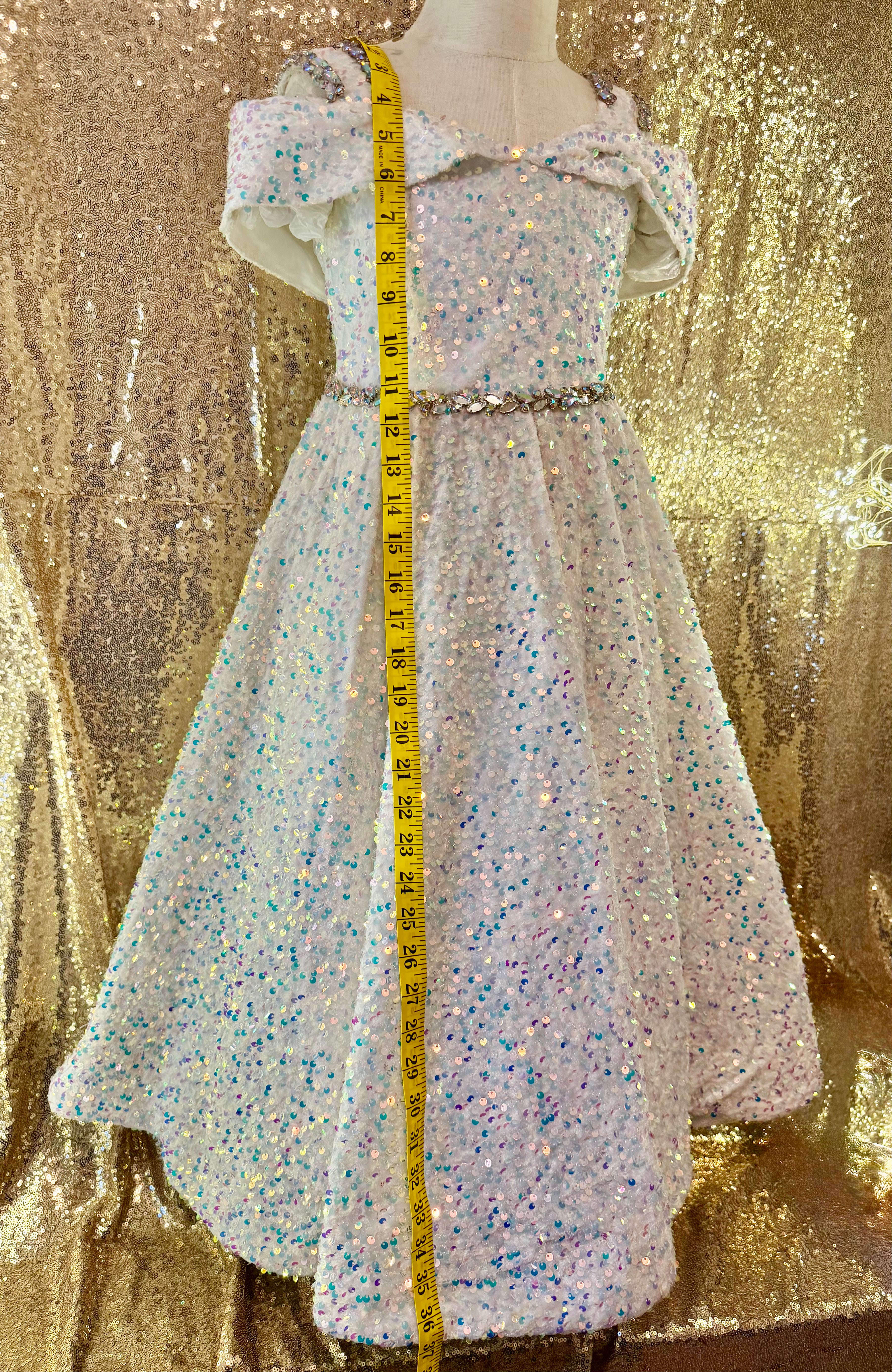 Tiffany toddler size 6 gown